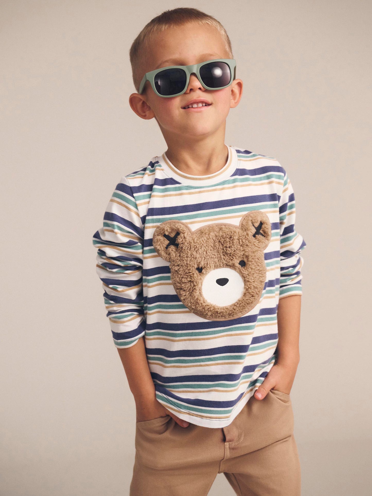 Huxbaby Multi Stripe Hux Long Sleeve Top