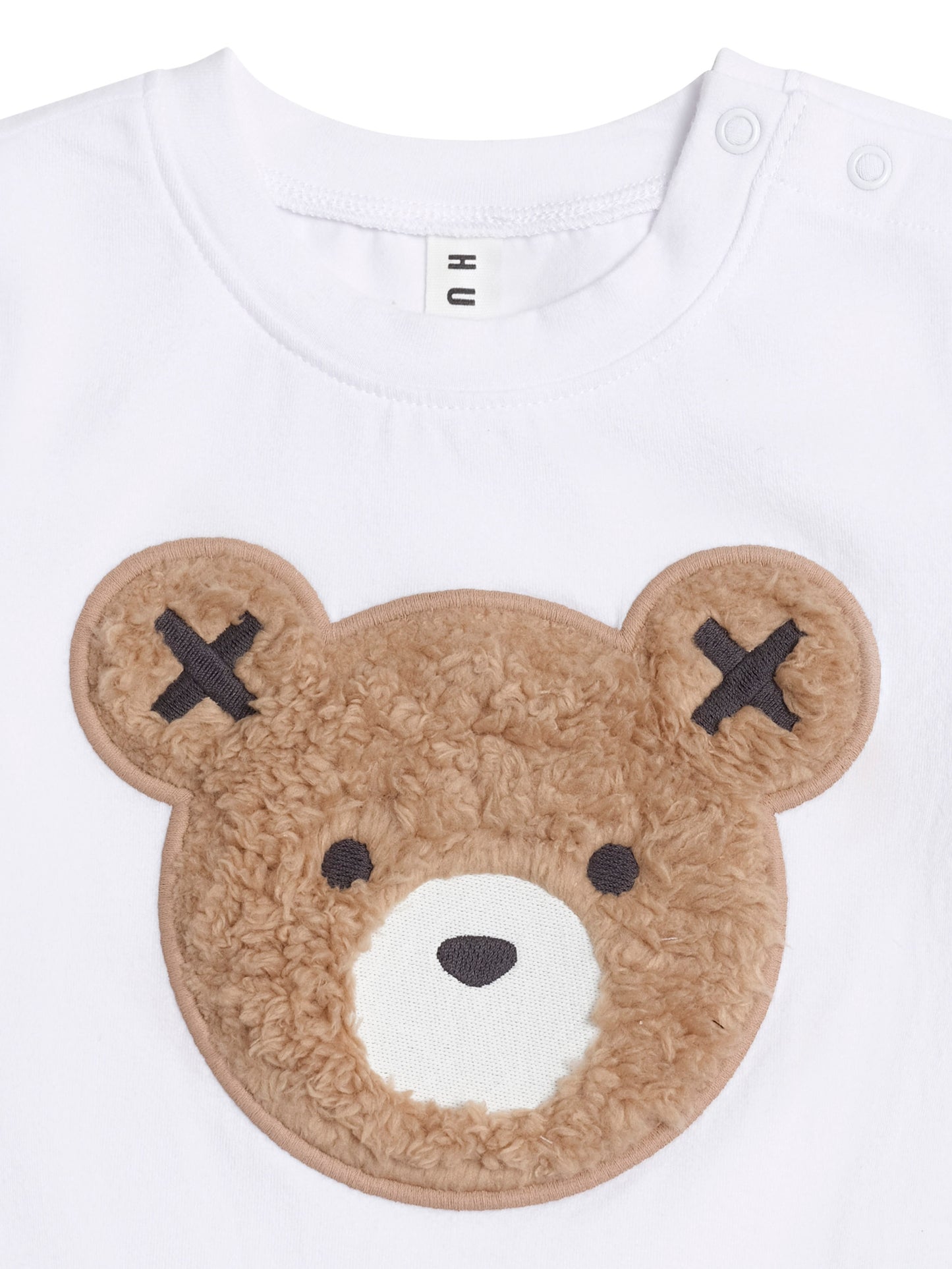 Huxbaby Furry Huxbear Crisp White Tee