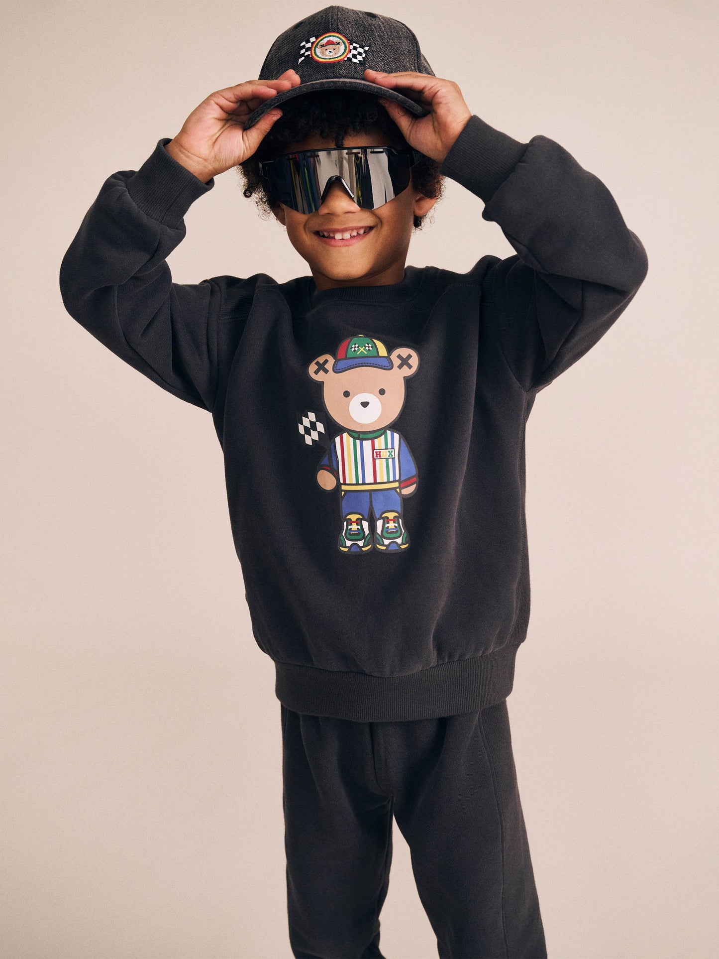 Huxbaby Motorsport Hux Panel Sweatshirt