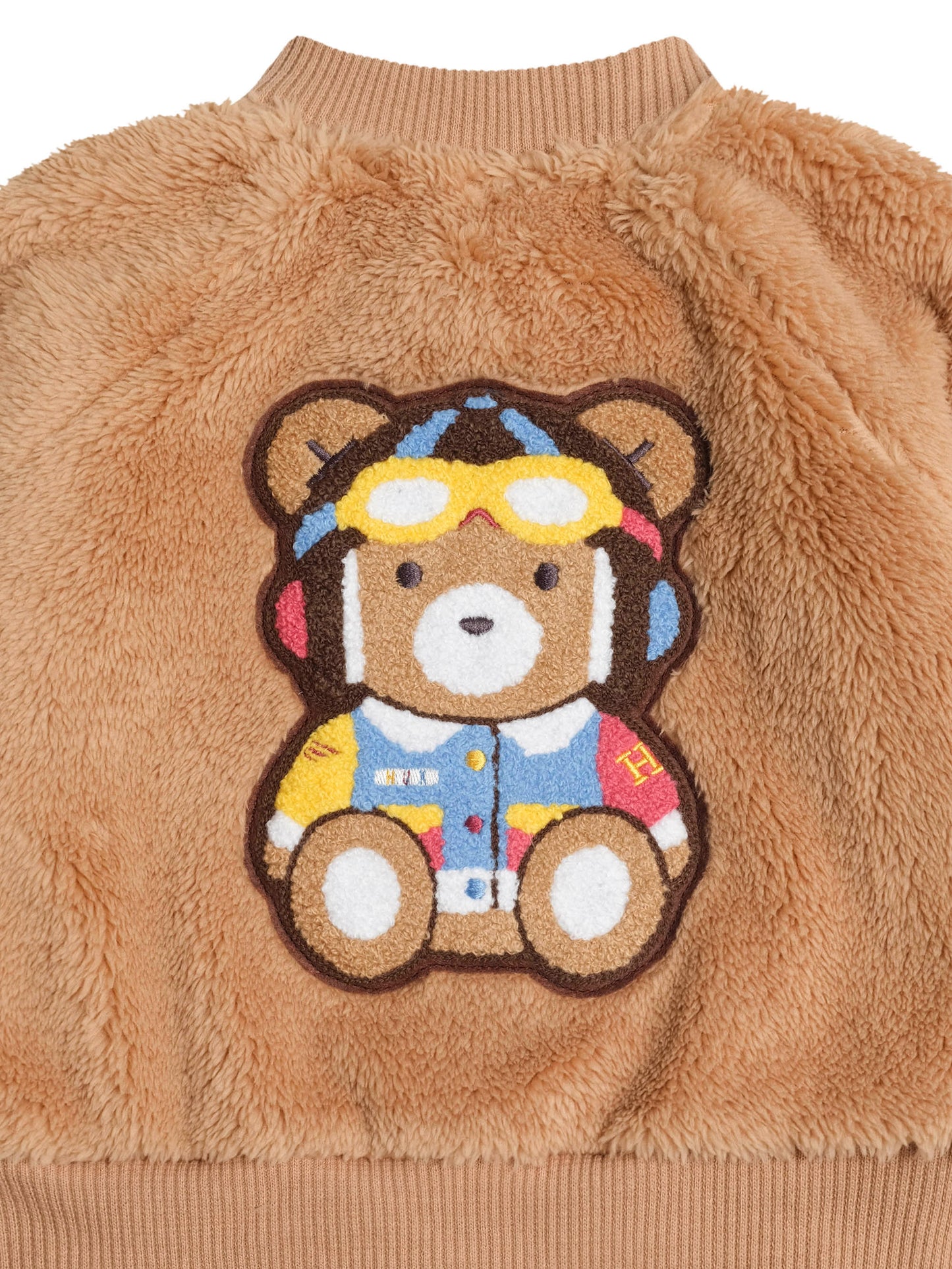Huxbaby Pilot Huxbear Fur Jacket