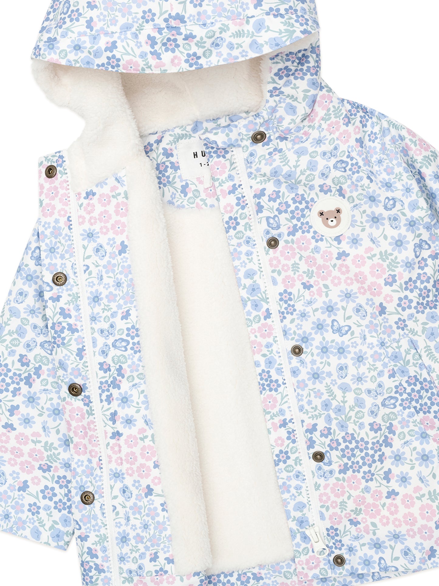 Huxbaby Flower Garden Raincoat