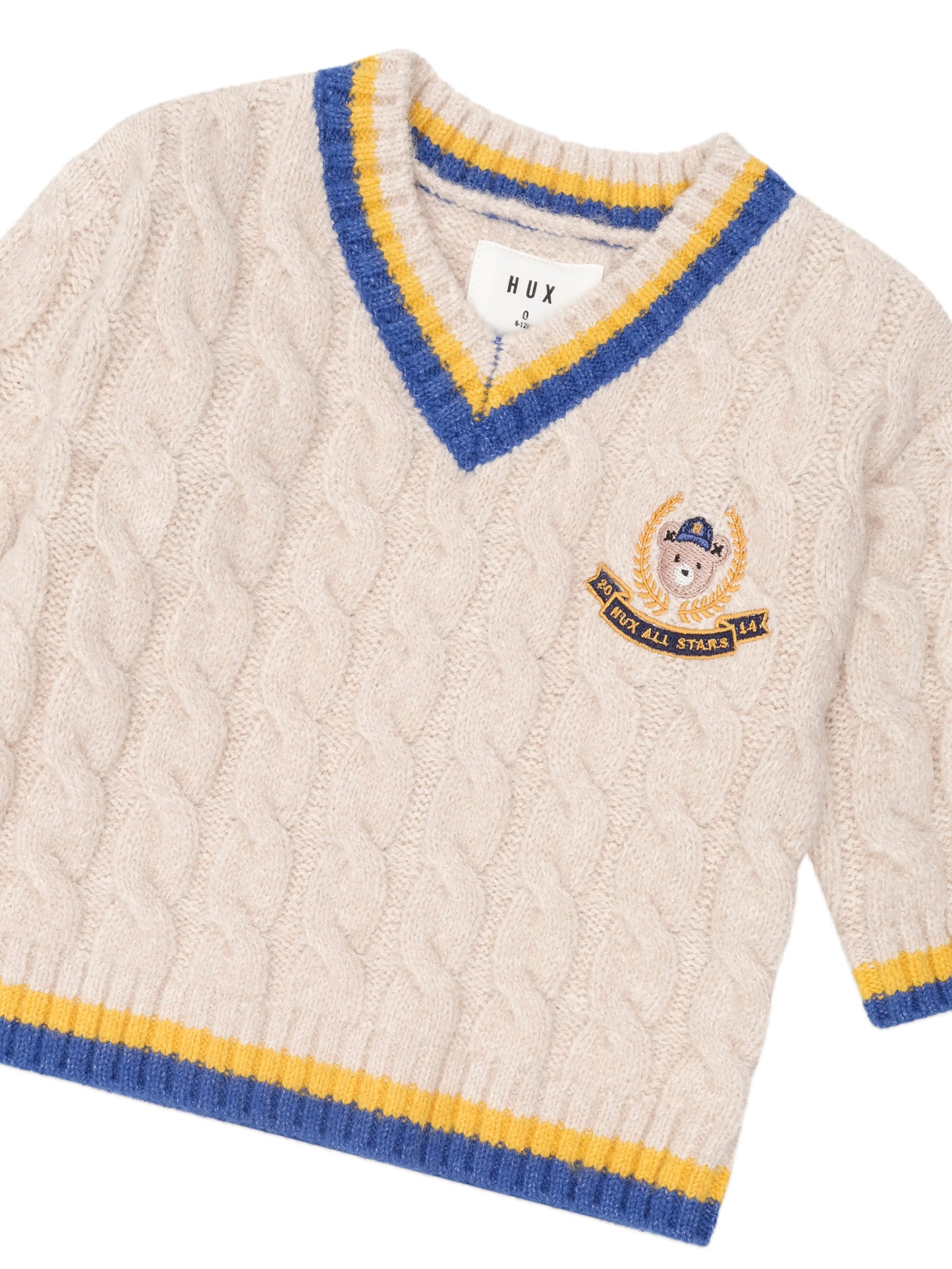 Huxbaby Collegiate Hux Cricket Jumper