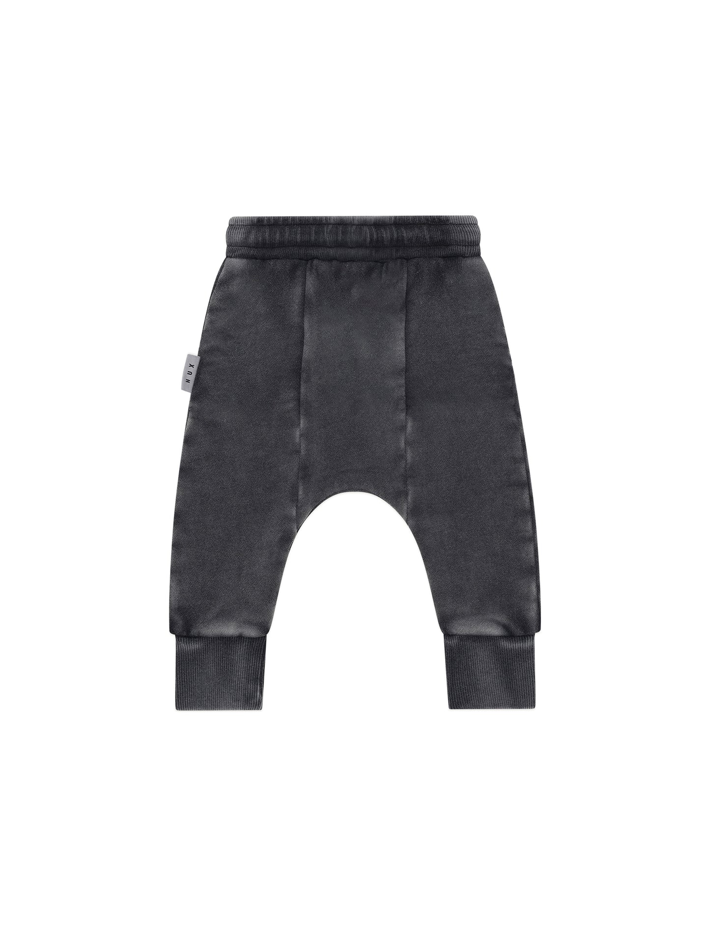 Huxbaby Washed Black Drop Crotch Pant