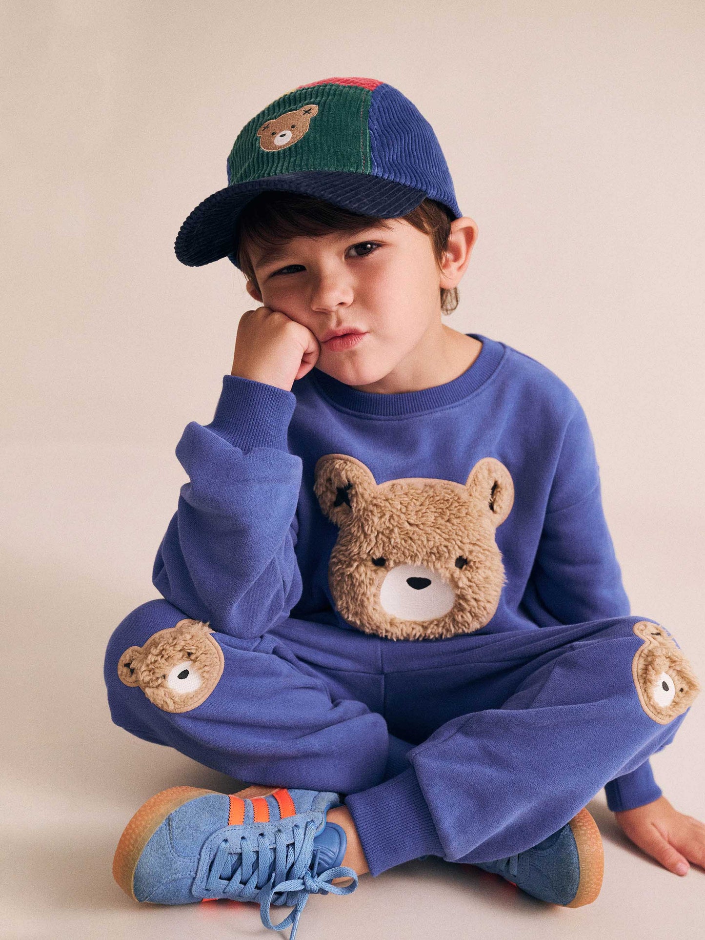 Huxbaby Furry Huxbear Cobalt Trackpant