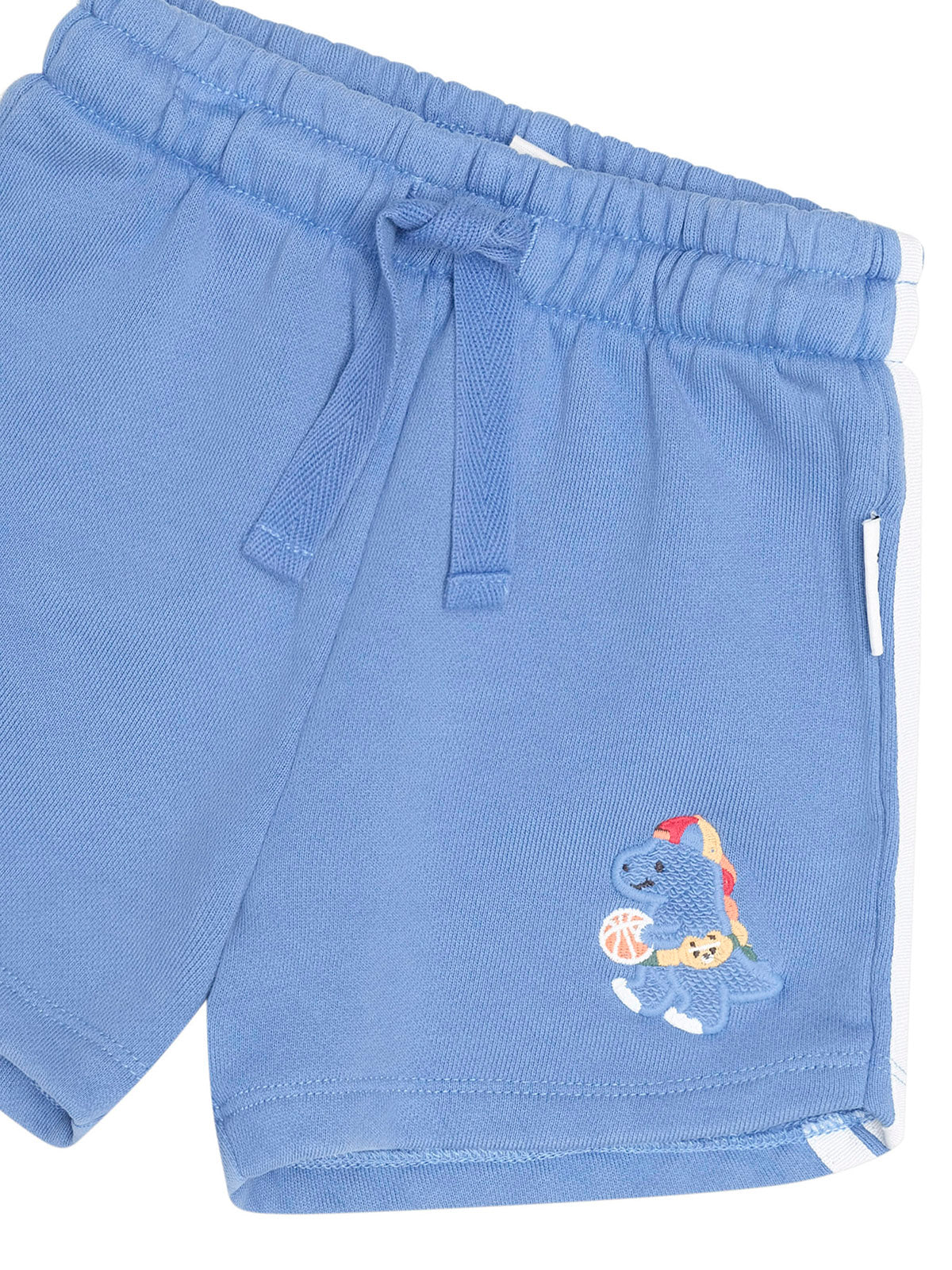 Huxbaby Baller Dino Sporty Short Vintage Blue