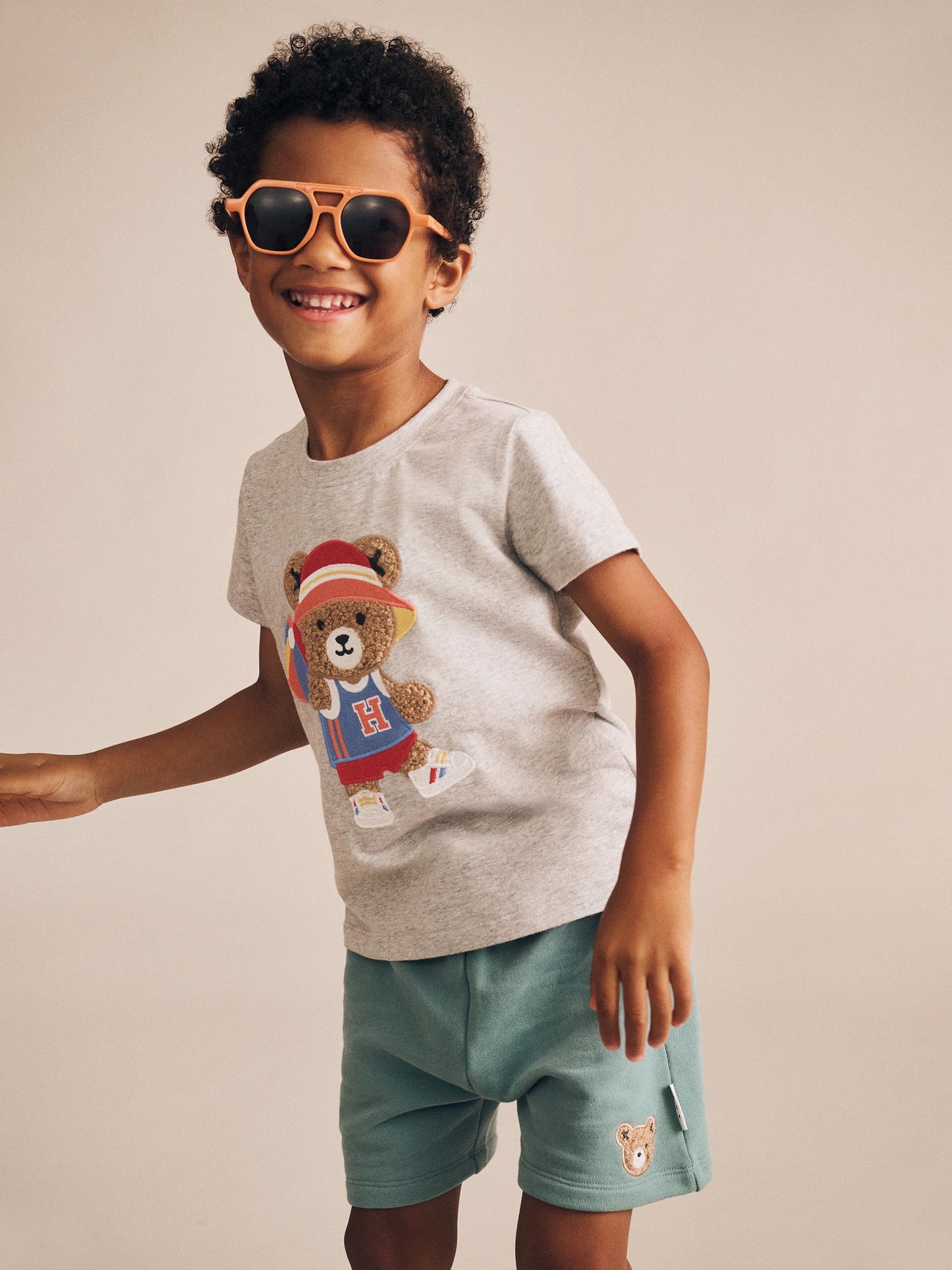 Huxbaby Furry Huxbear Shorts Green