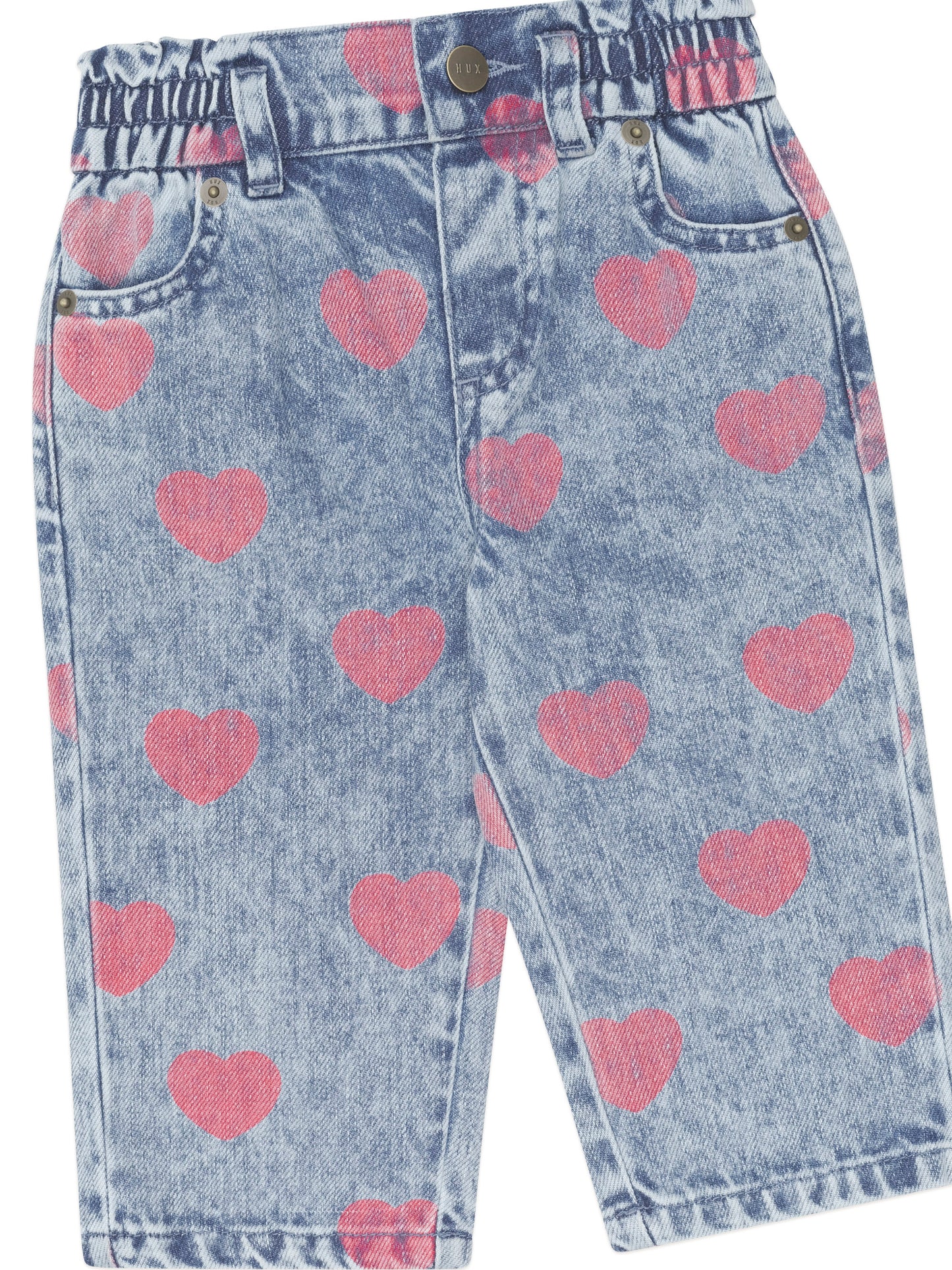 Huxbaby Dreamy Denim Hearts Jeans