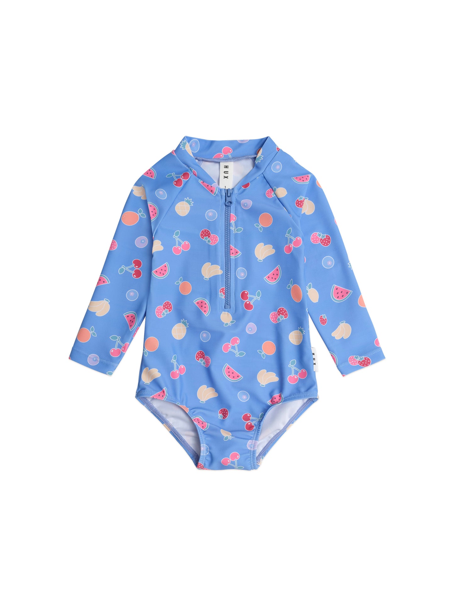 Huxbaby Fruit Emoji Zip Swimsuit
