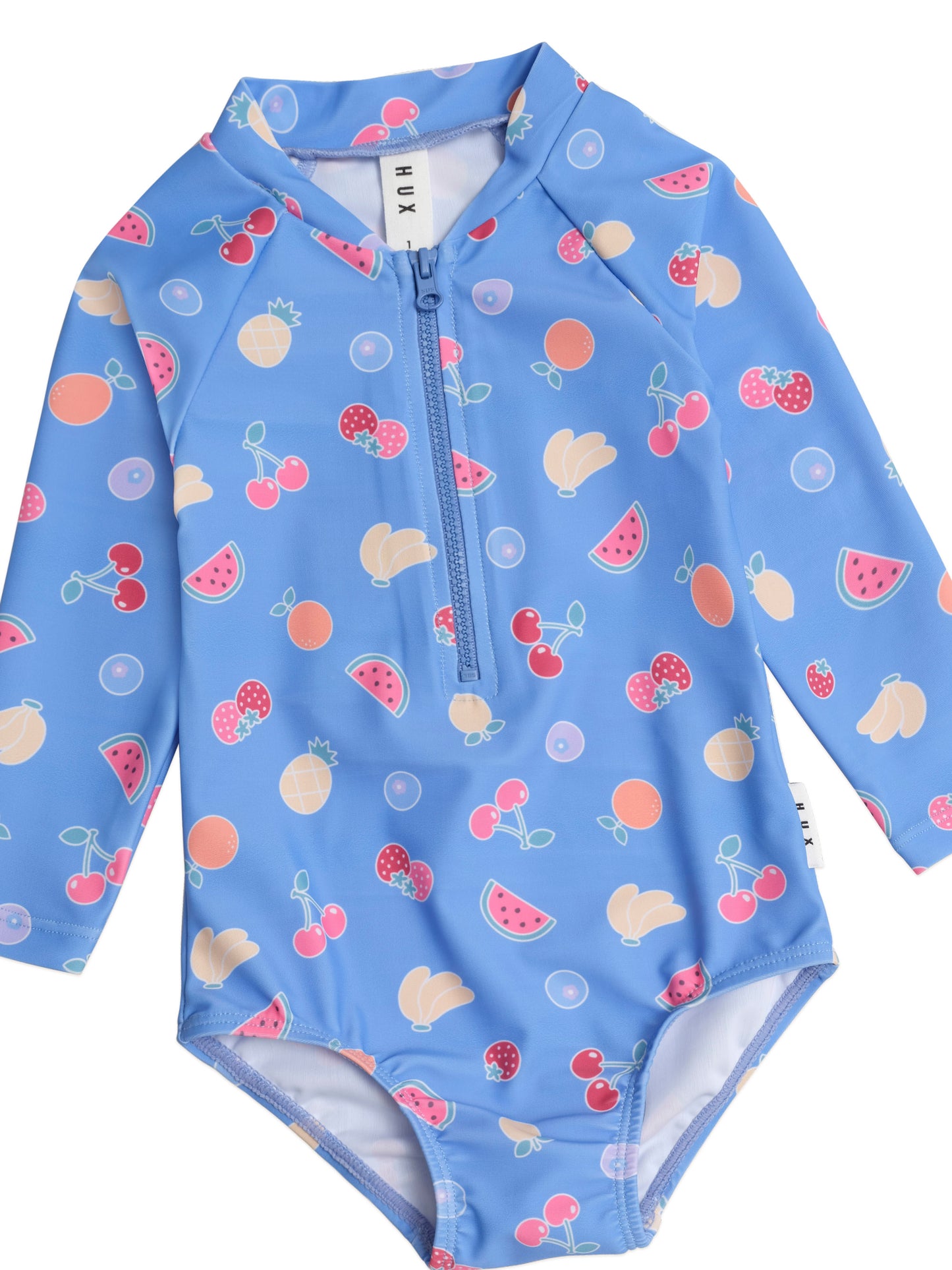 Huxbaby Fruit Emoji Zip Swimsuit