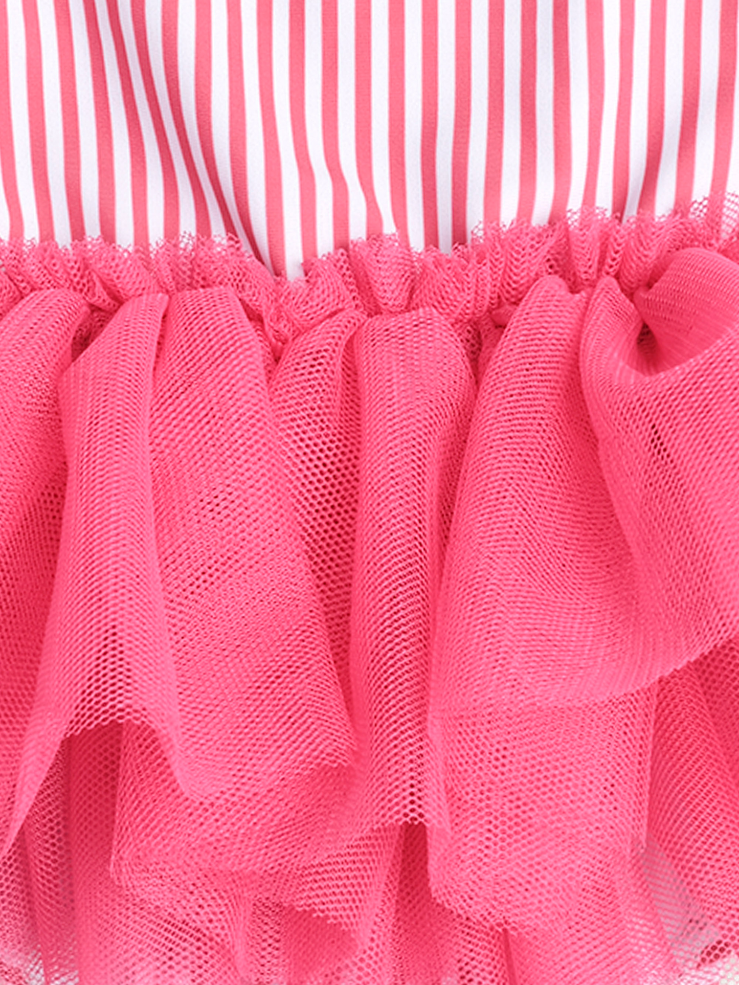 Huxbaby Frill Swimsuit Cherry Pie Stripe
