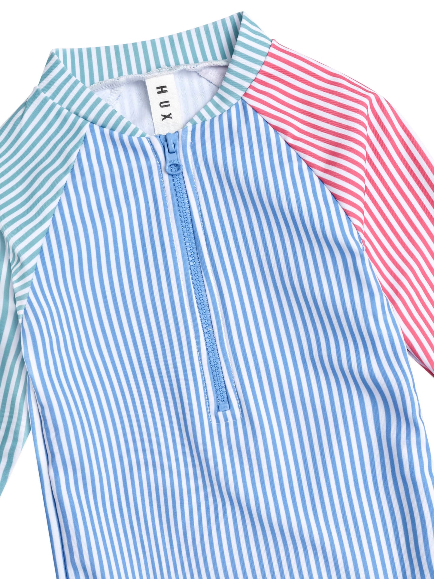 Huxbaby Spliced Stripe Swimsuit Shortie