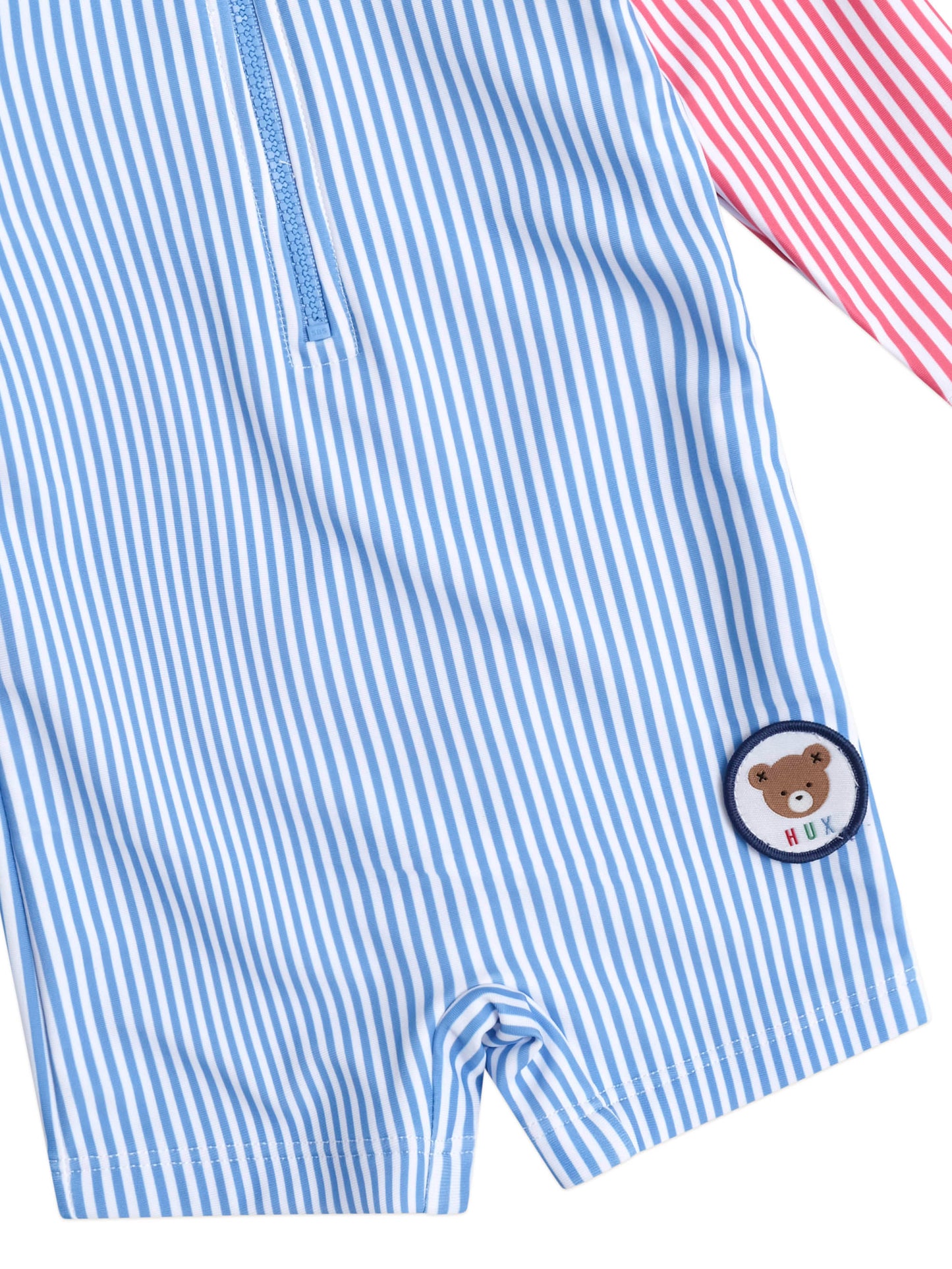 Huxbaby Spliced Stripe Swimsuit Shortie