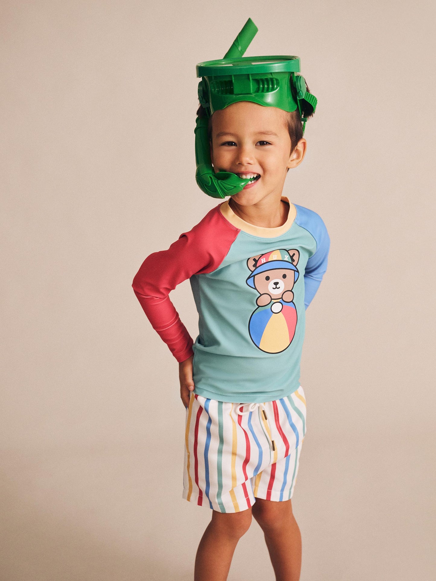Huxbaby Huxbear Stripey Swim Shorts
