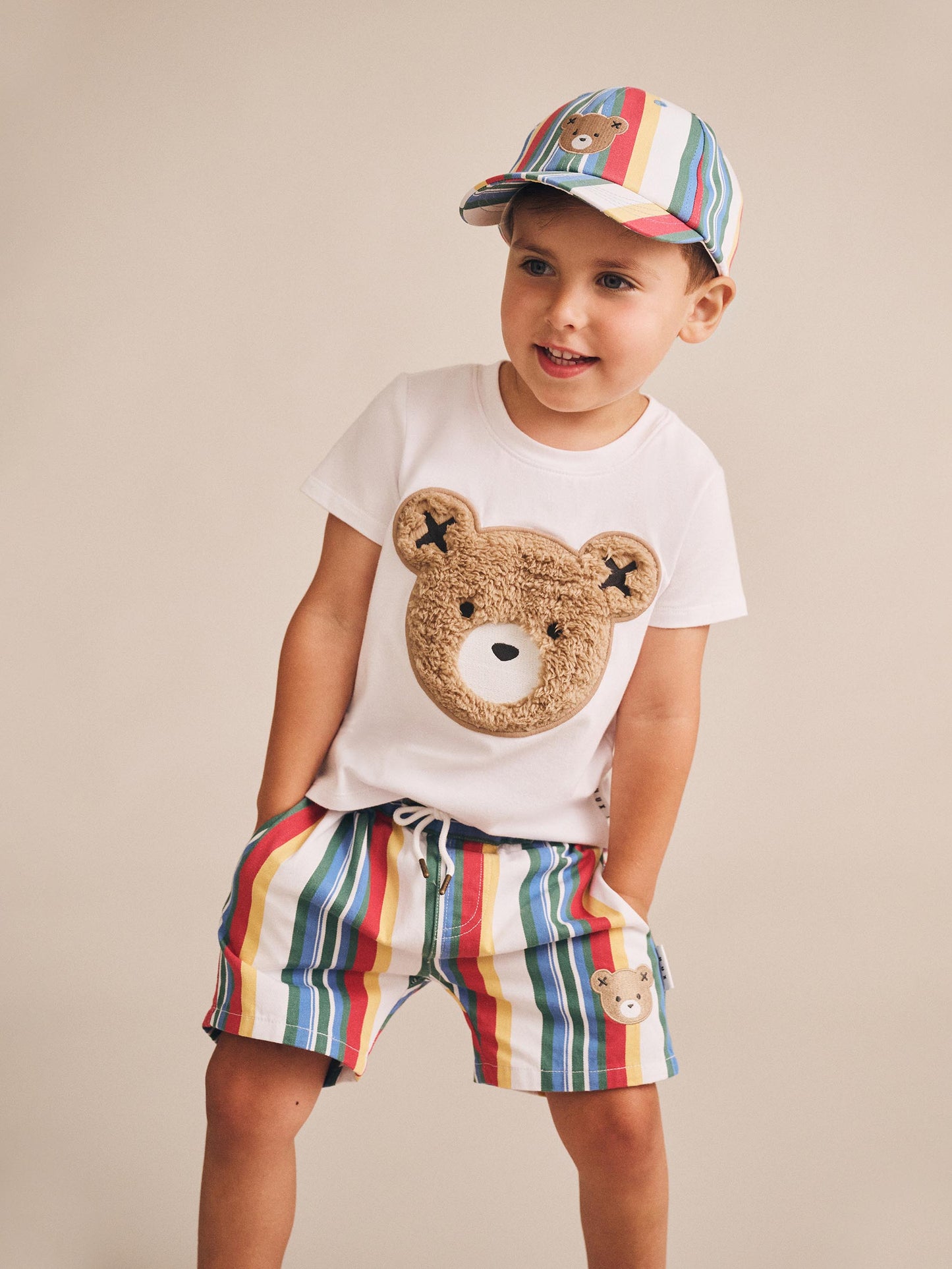 Huxbaby Vintage Stripe Huxbear Cap