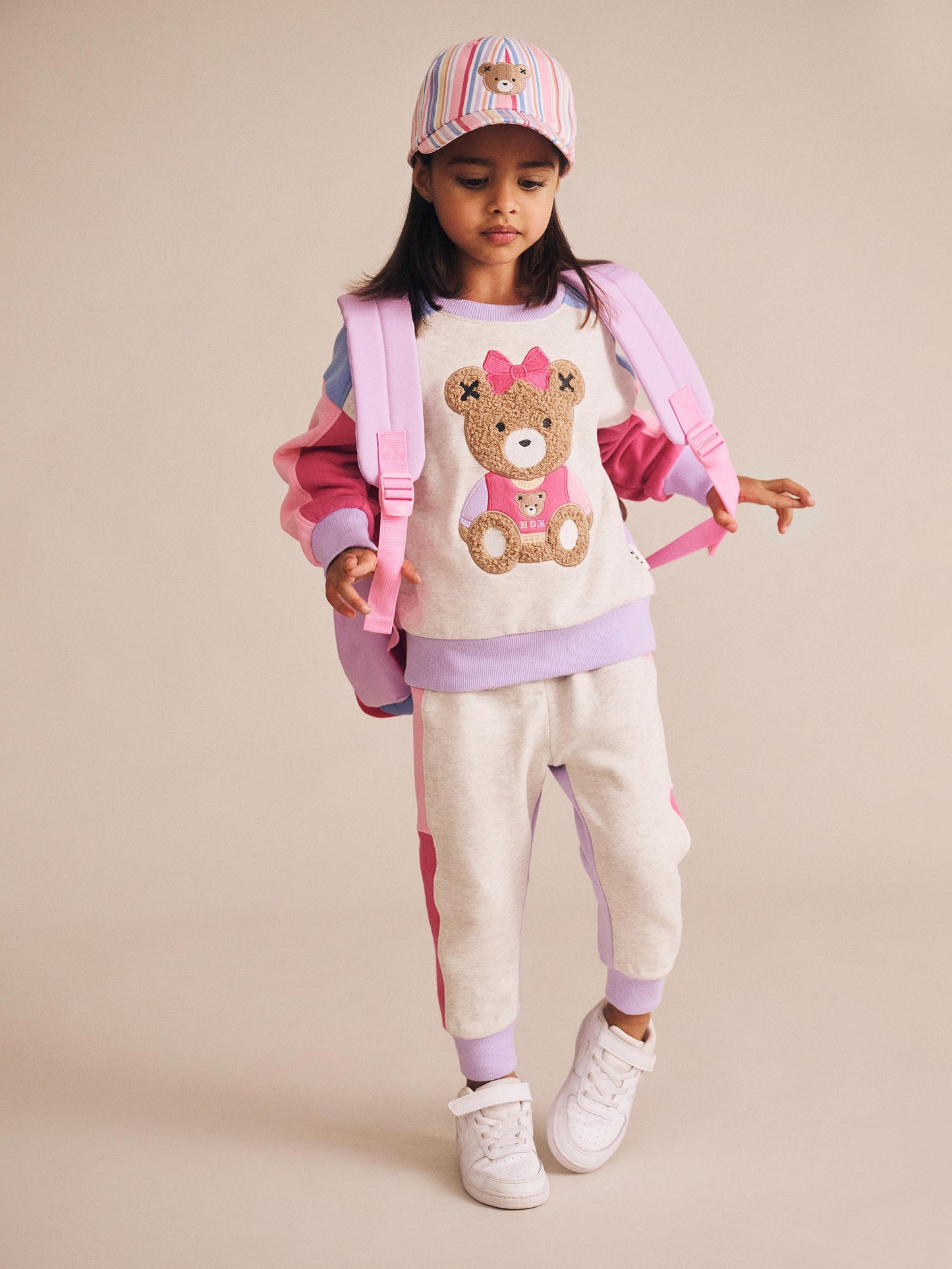 Huxbaby Pastel Stripe Huxbear Cap