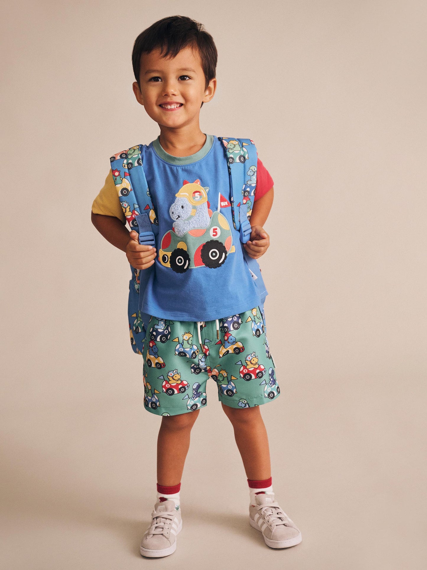 Huxbaby Perfect Backpack Dino Car