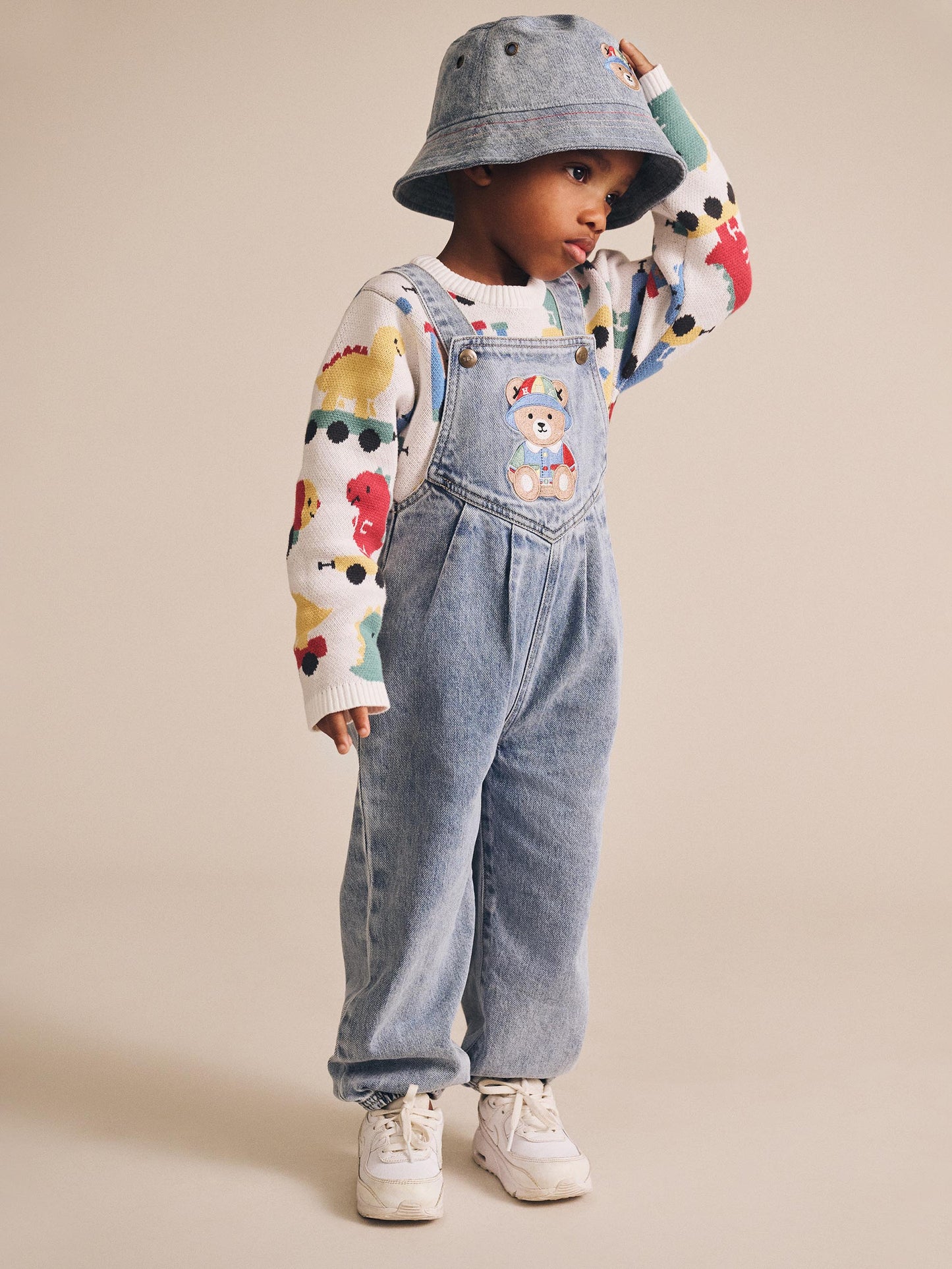 Huxbaby Dreamy Denim Bucket Hat