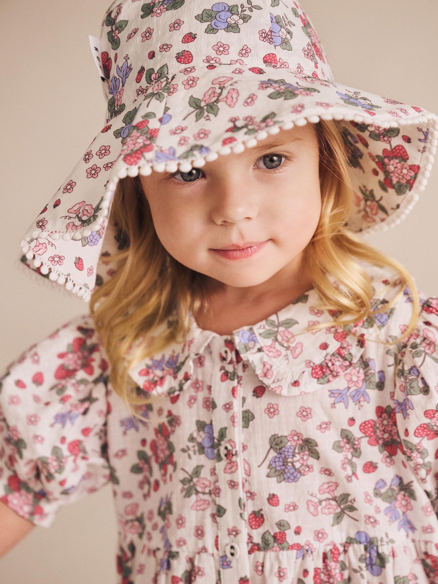 Huxbaby Stawberry Garden Sunhat