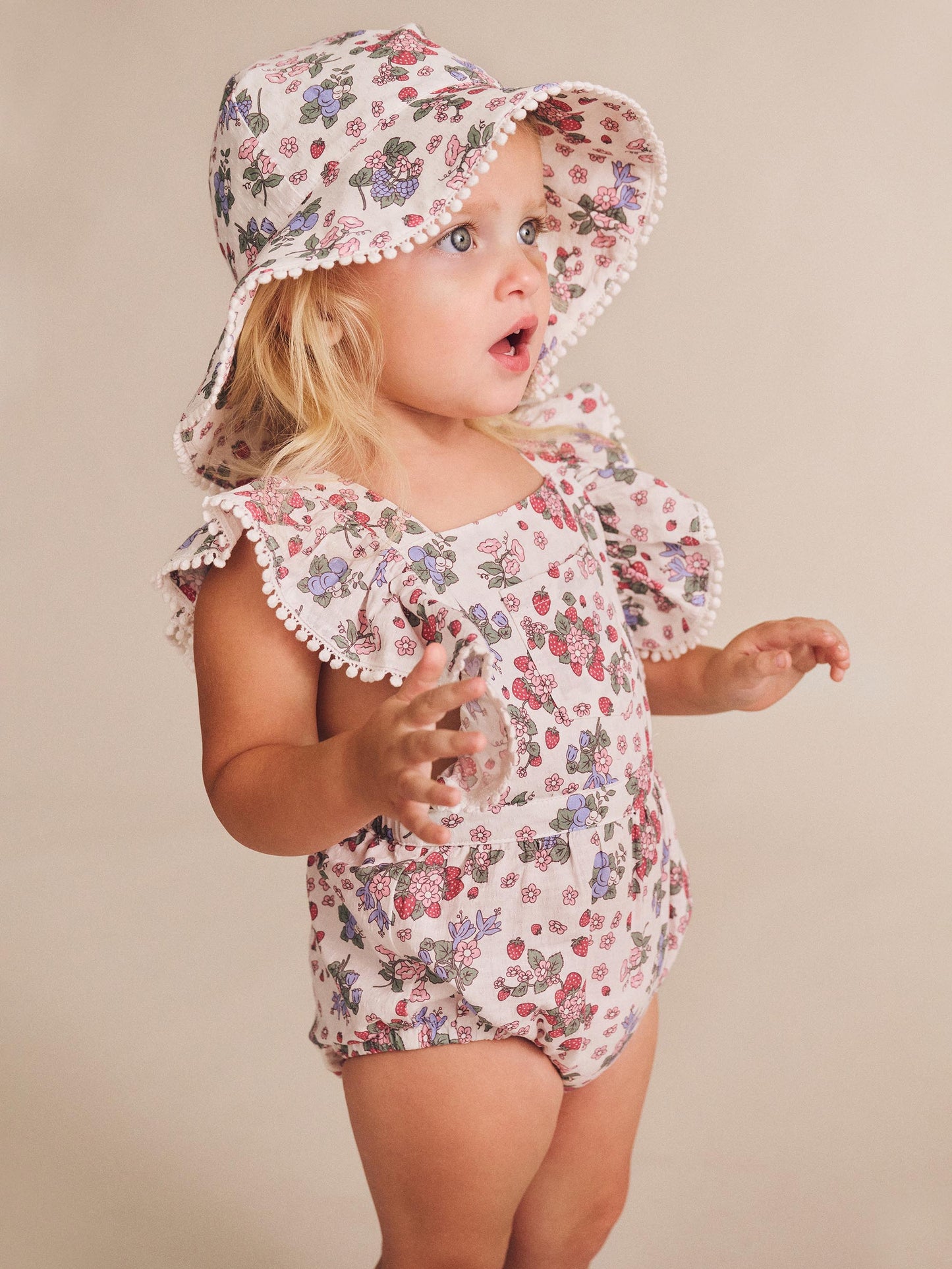 Huxbaby Stawberry Garden Sunhat