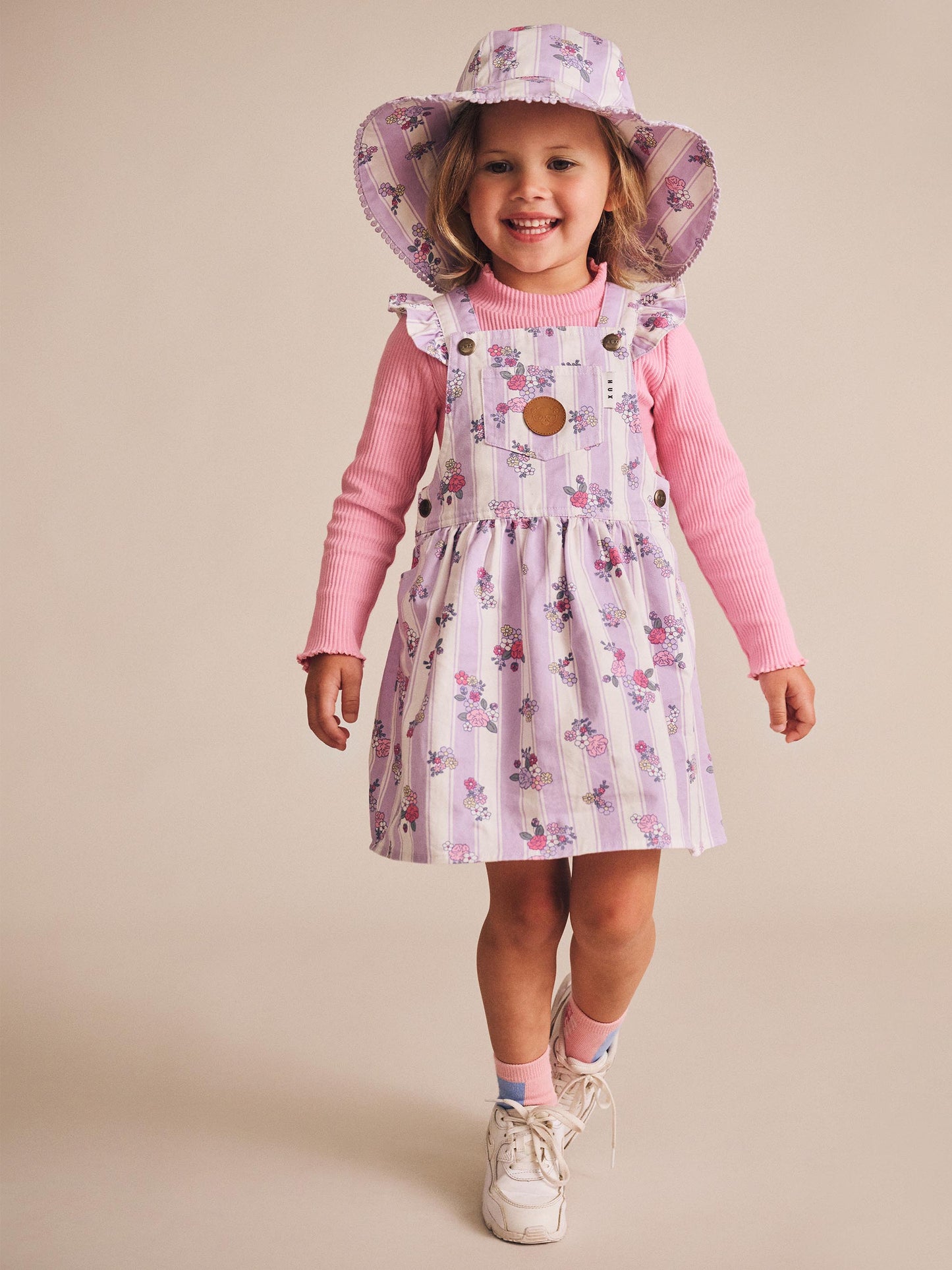 Huxbaby Frilly Sunhat Vintage Bloom