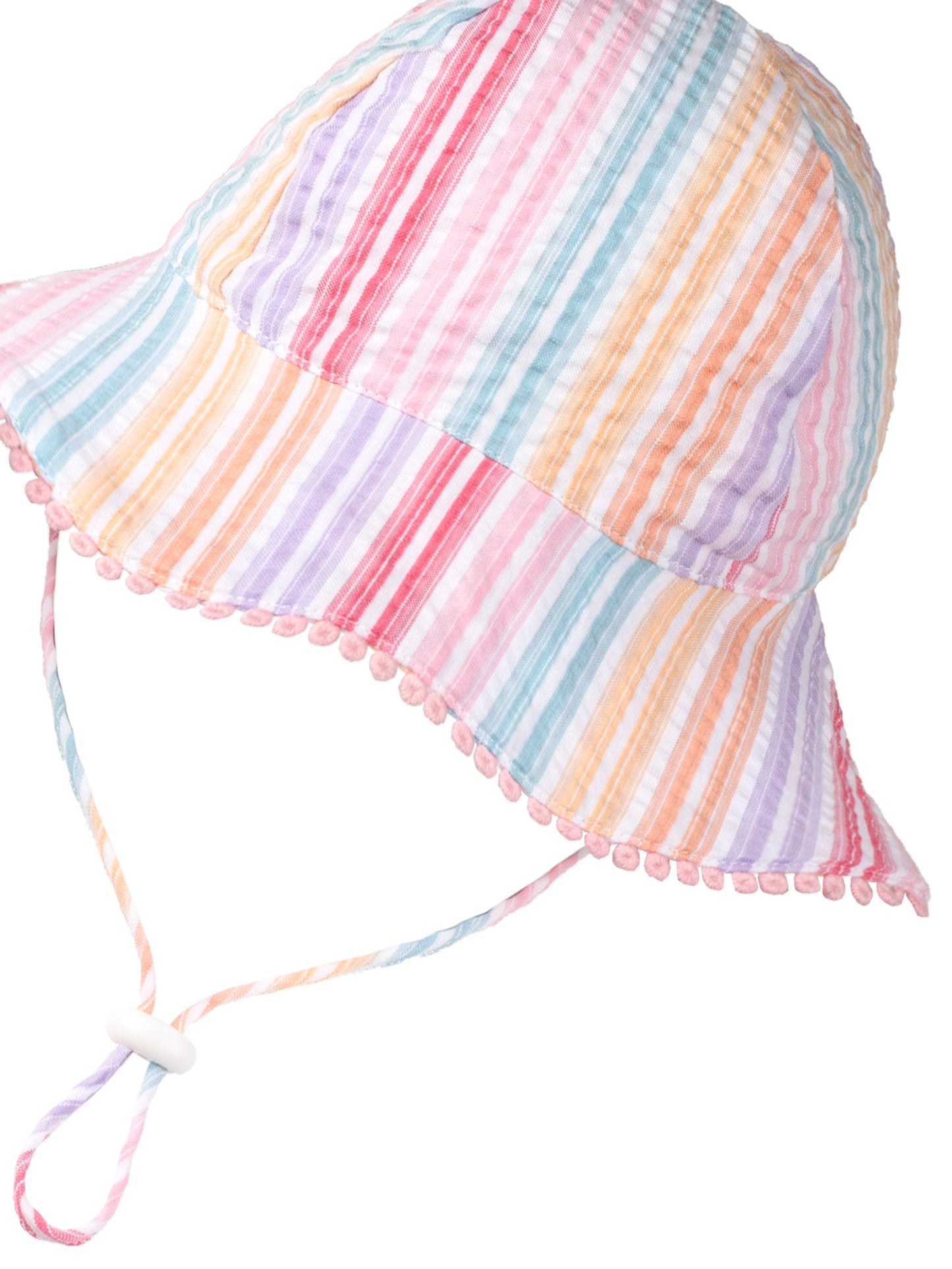 Huxbaby Frilly Sunhat Rainbow Stripe