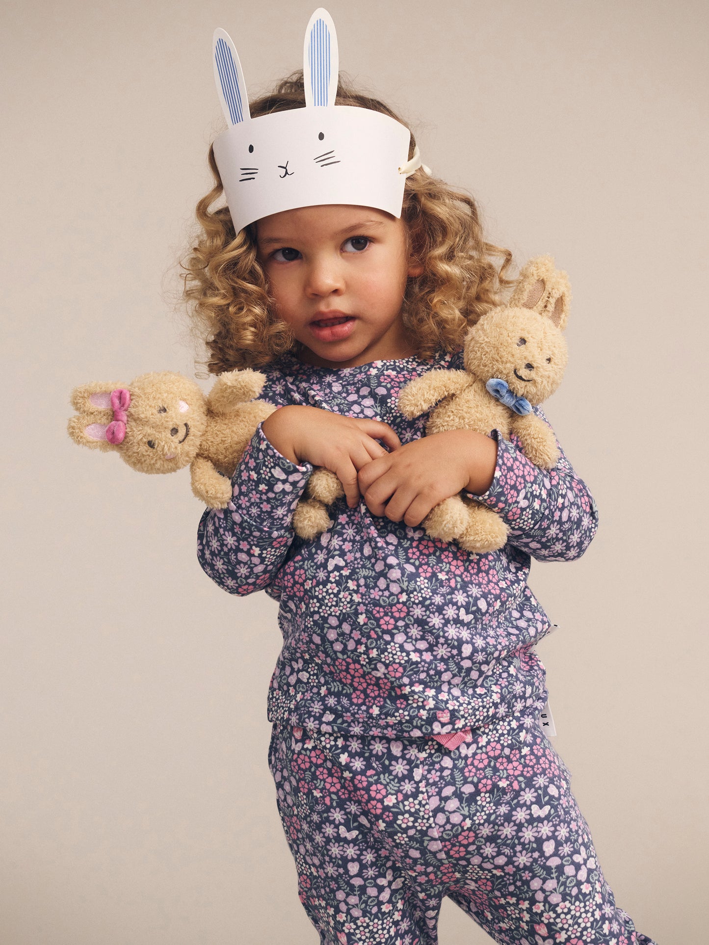 Huxbaby Midnight Flower Garden Pyjama Set