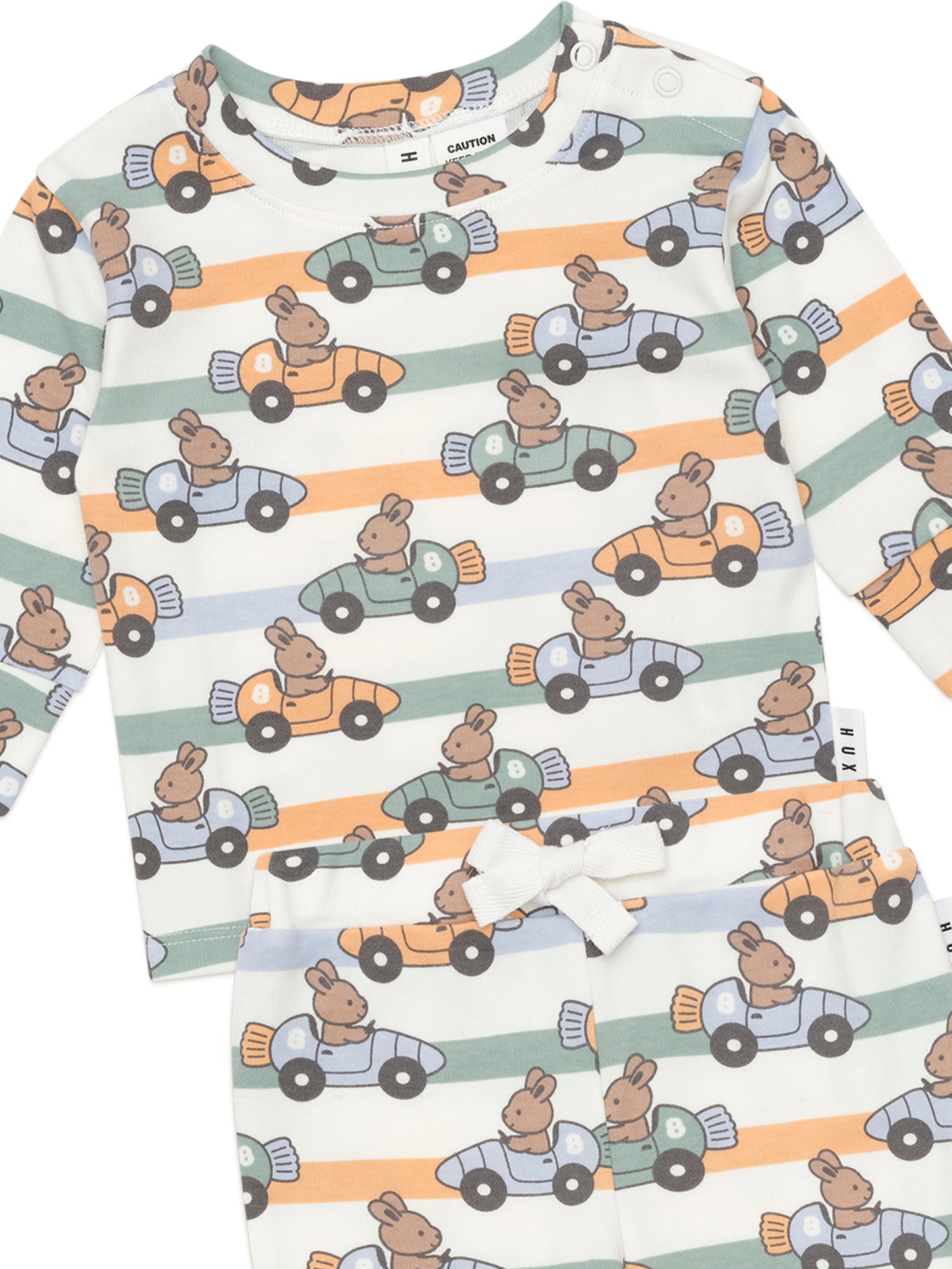 Huxbaby Carrot Car Pyjama Set