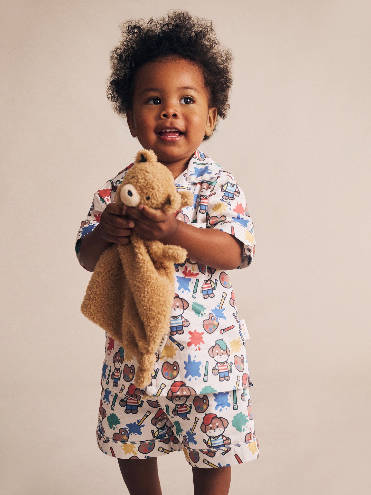 Huxbaby Parisian Painter Pup PJs