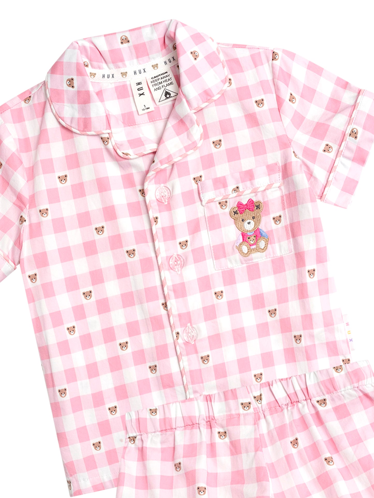 Huxbaby Huxette Check PJs