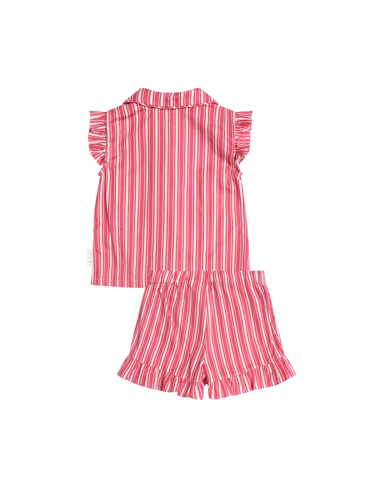 Huxbaby Tis The Season Frill PJs Candy Cane