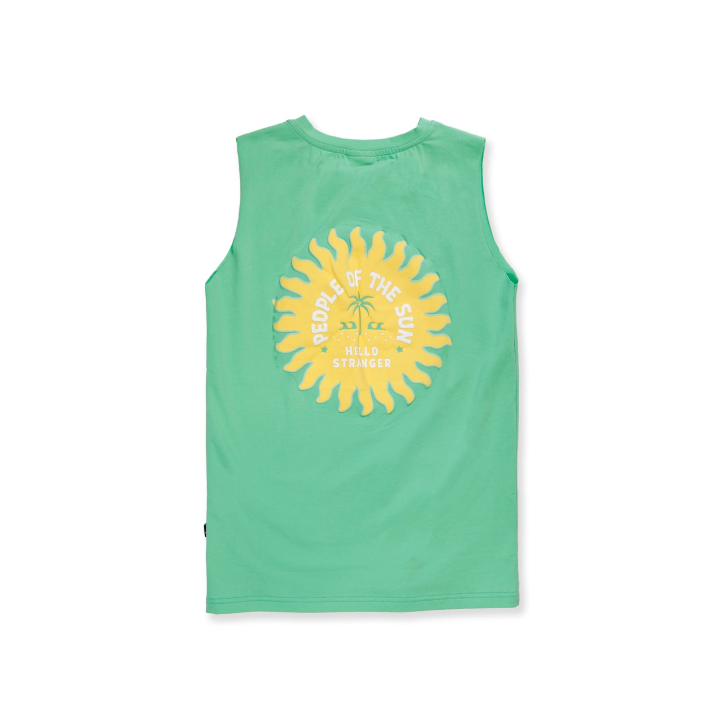 Hello Stranger People Of The Sun Muscle Tee Green