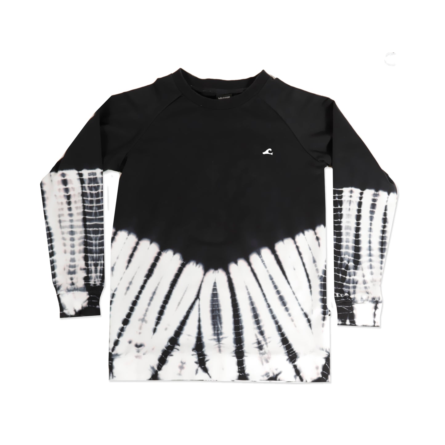 Hello Stranger Raglan Crew Black Dye