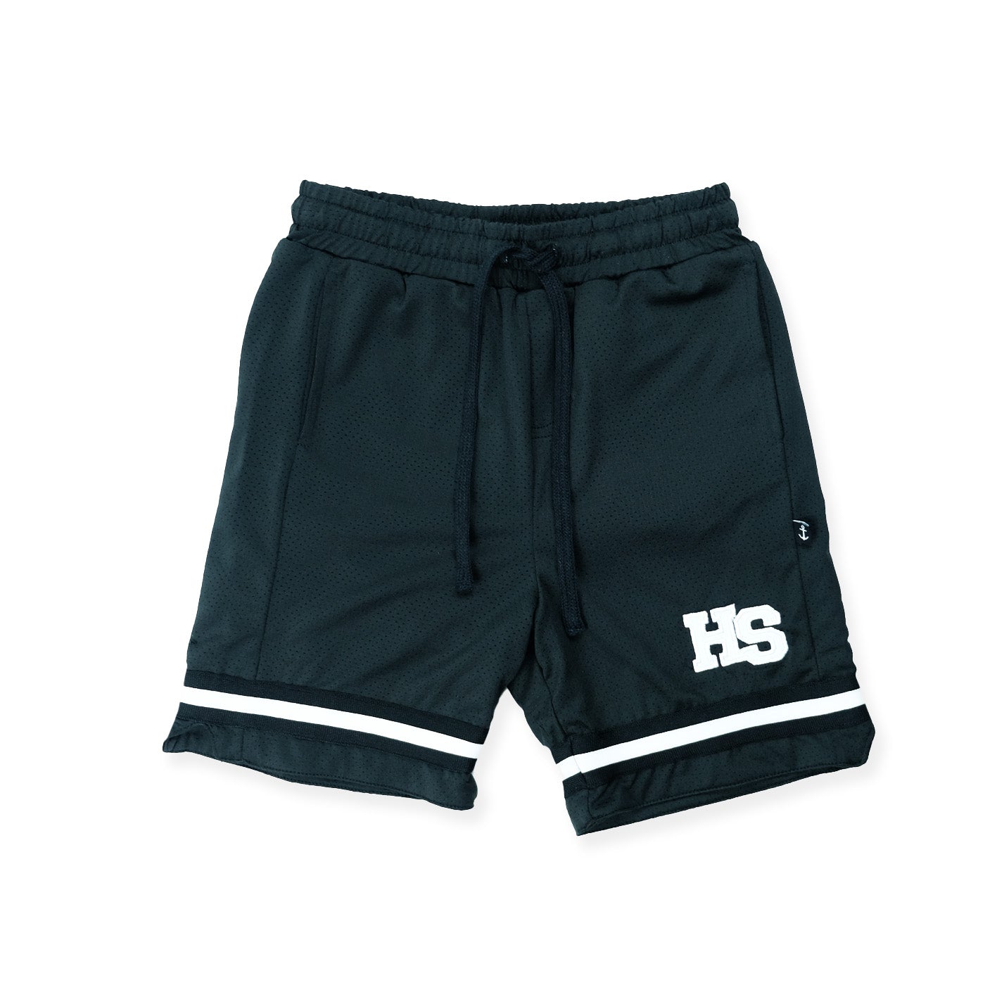 Hello Stranger Varsity Shorts Black