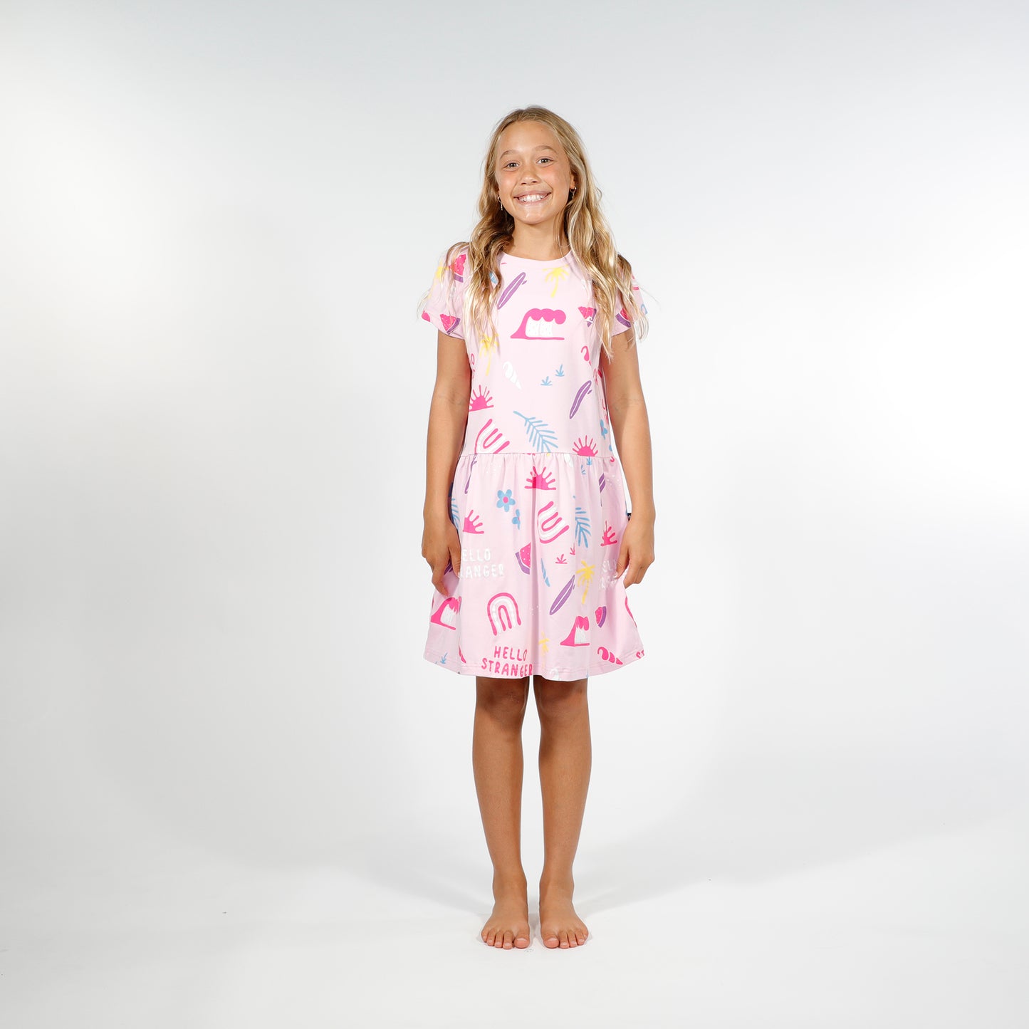 Hello Stranger Palma Dress Pink