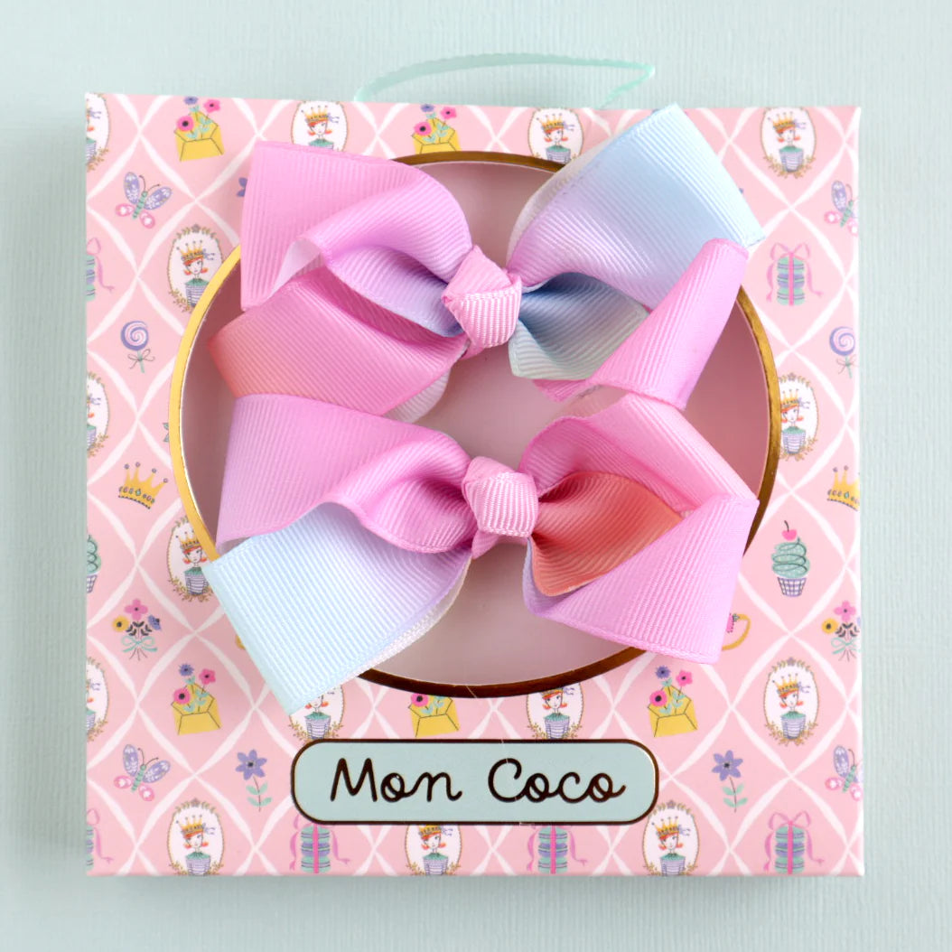 Lauren Hinkley Mon Coco Bows: Pastel Rainbow