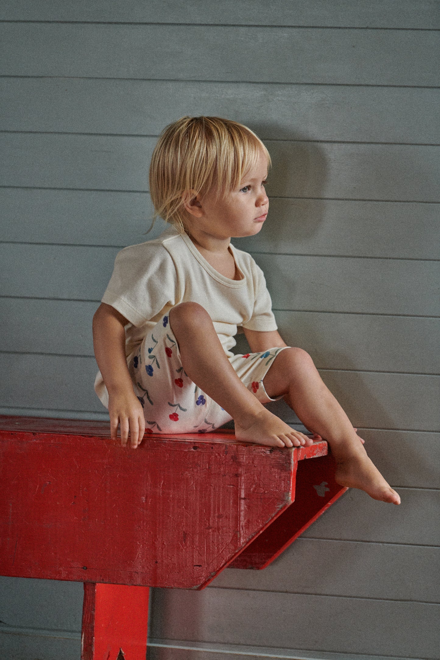 Nature Baby Selby Shorts Delphine Blooms Print