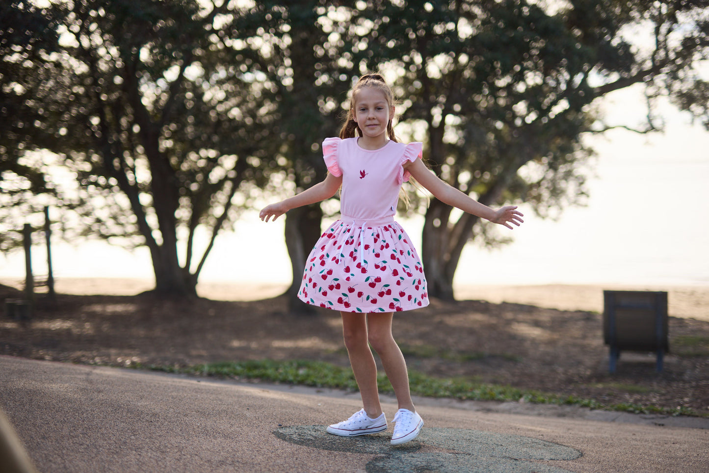 Radicool Cherry Love Twirl Dress