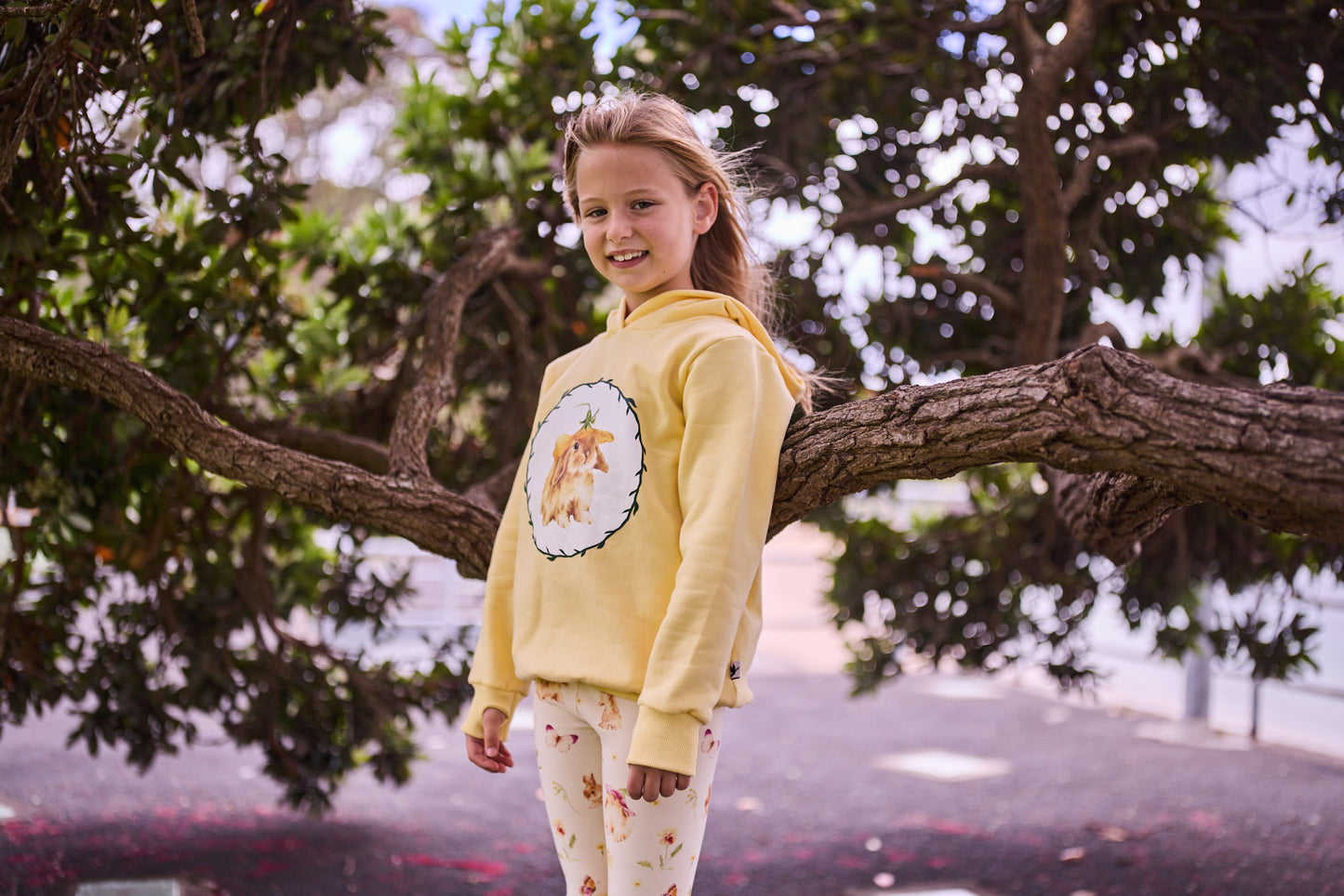 Radicool Lemondrop Bunny Pom Pom Hood