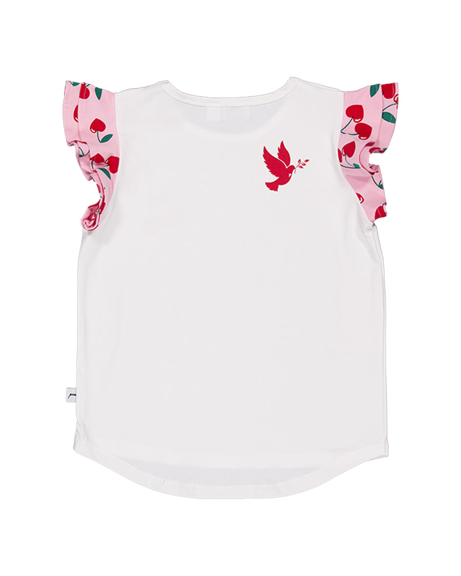 Radicool Cherry Frill Tee