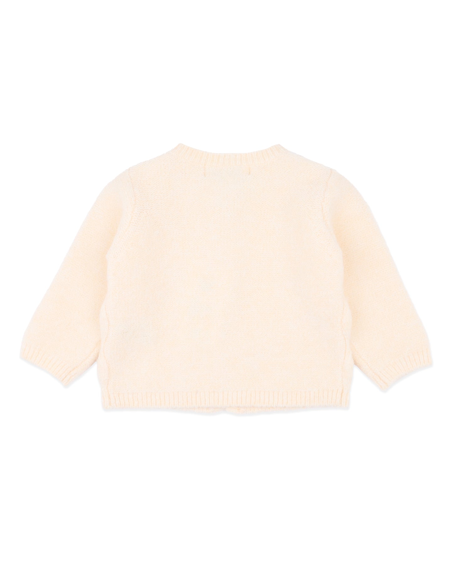 Minihaha Baby Cream Pointelle Cardigan
