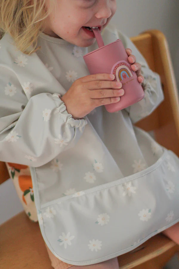 Over the Dandelions Waterproof Longsleeve Bib Daisy