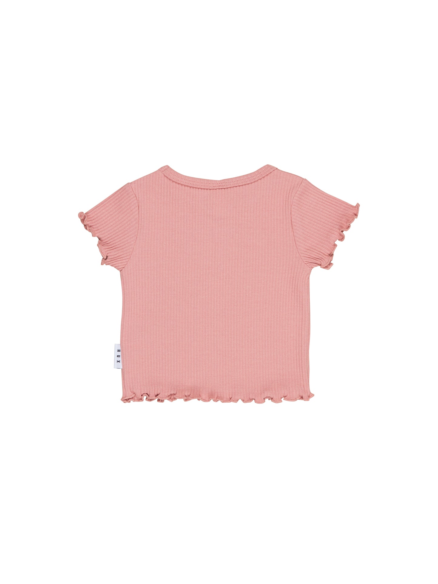 Huxbaby Dusty Rose Rib Tee