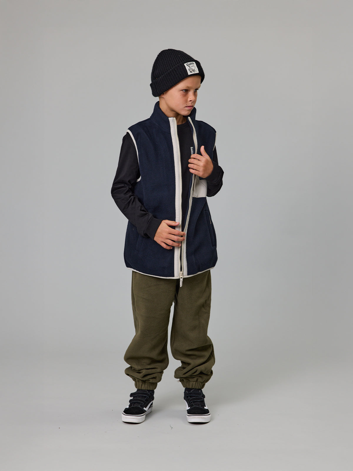 Just Another Fisherman Mini J.A.F. Gulf Vest Navy