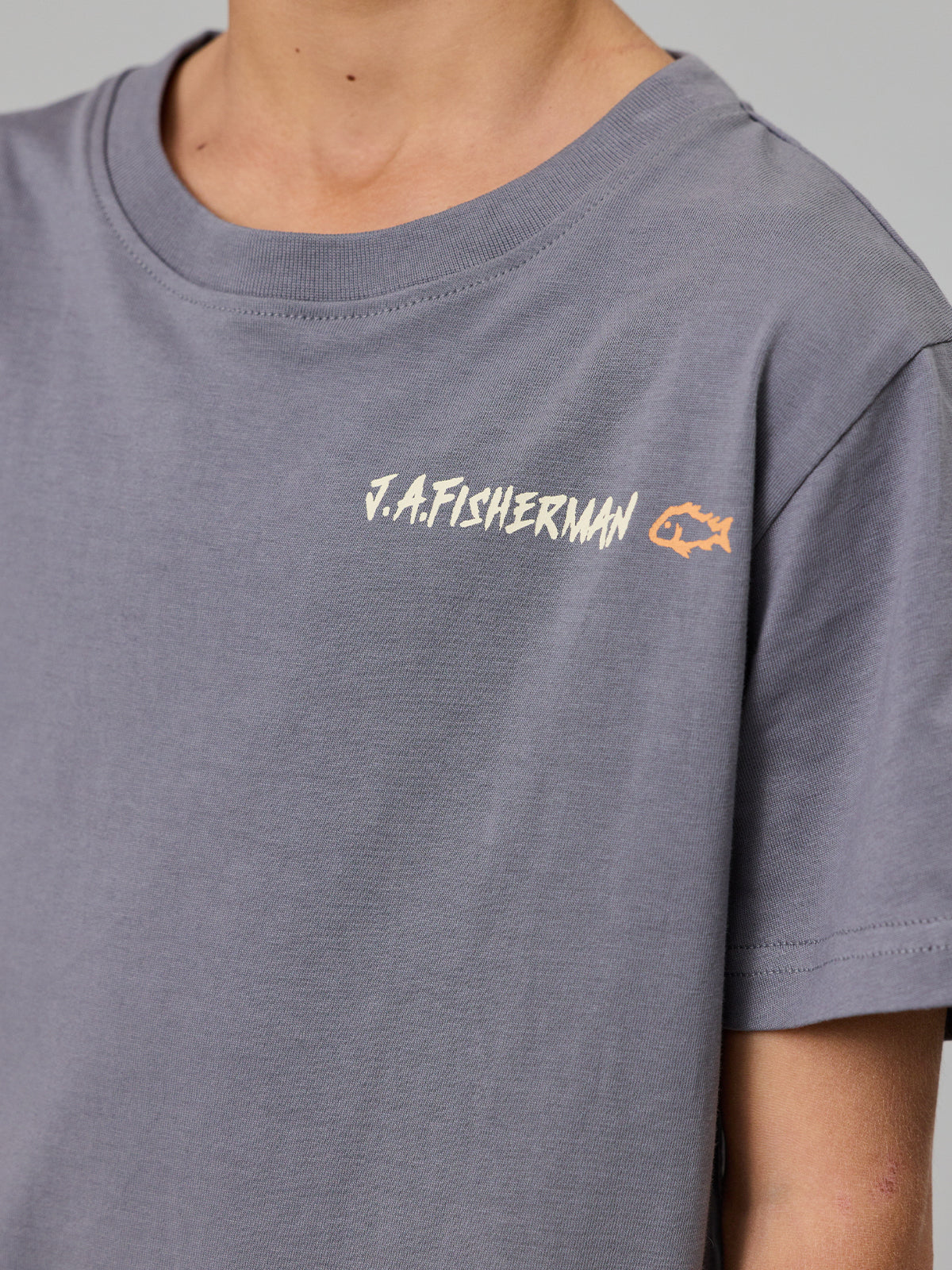 Just Another Fisherman Mini J.A. Fisherman Tee Charcoal