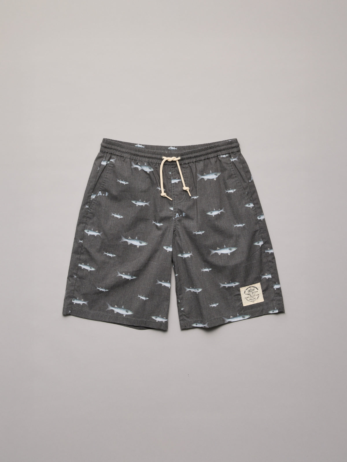 Just Another Fisherman Mini Mullet Shorts Antique Black