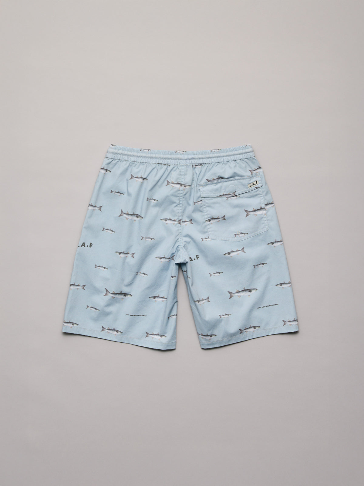 Just Another Fisherman Mini Mullet Shorts Sterling Blue