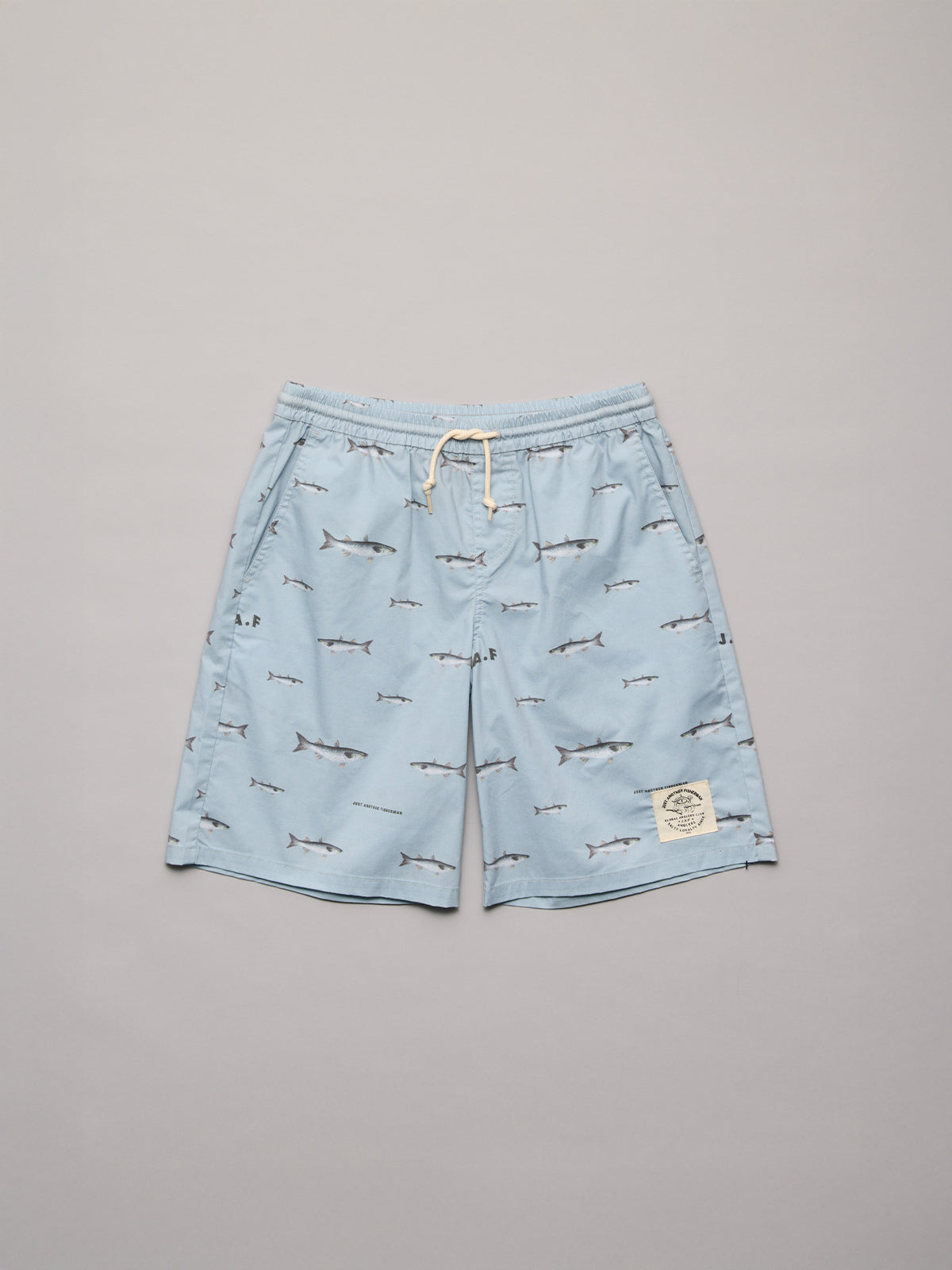 Just Another Fisherman Mini Mullet Shorts Sterling Blue