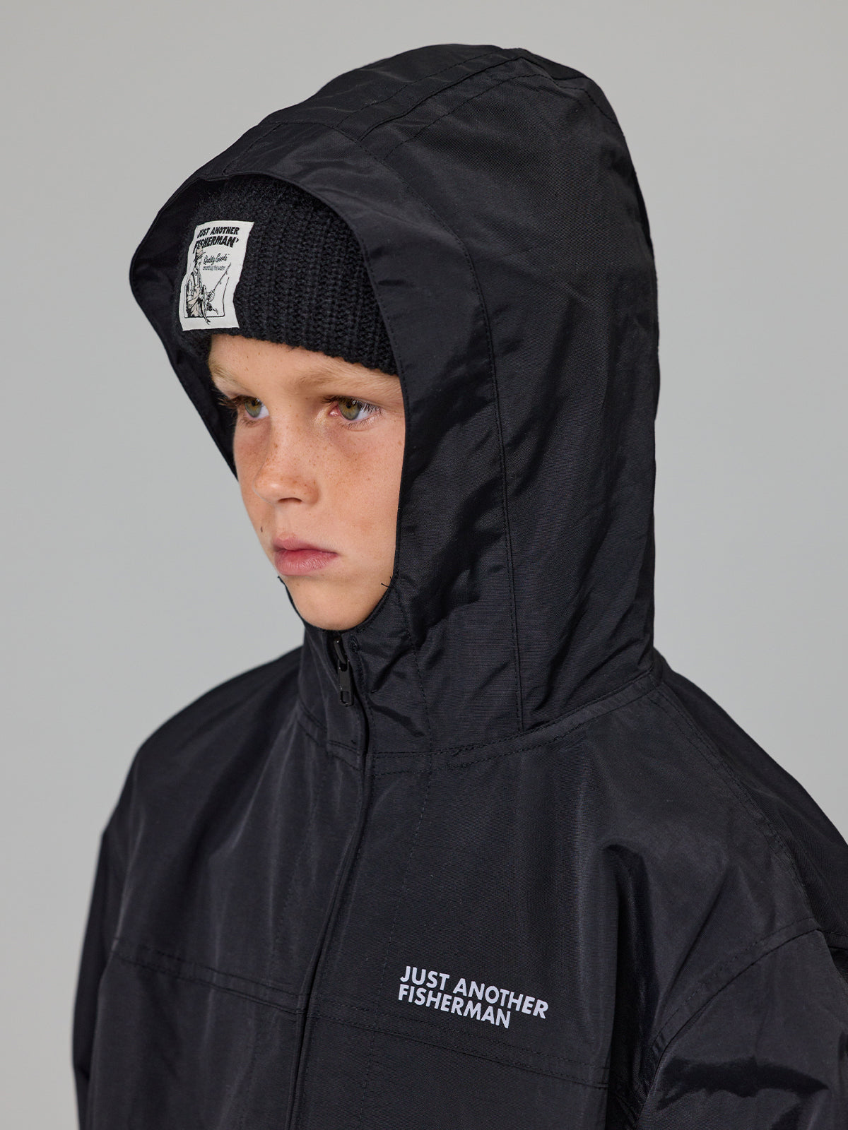 Just Another Fisherman Mini Nautilus Spray Jacket Black