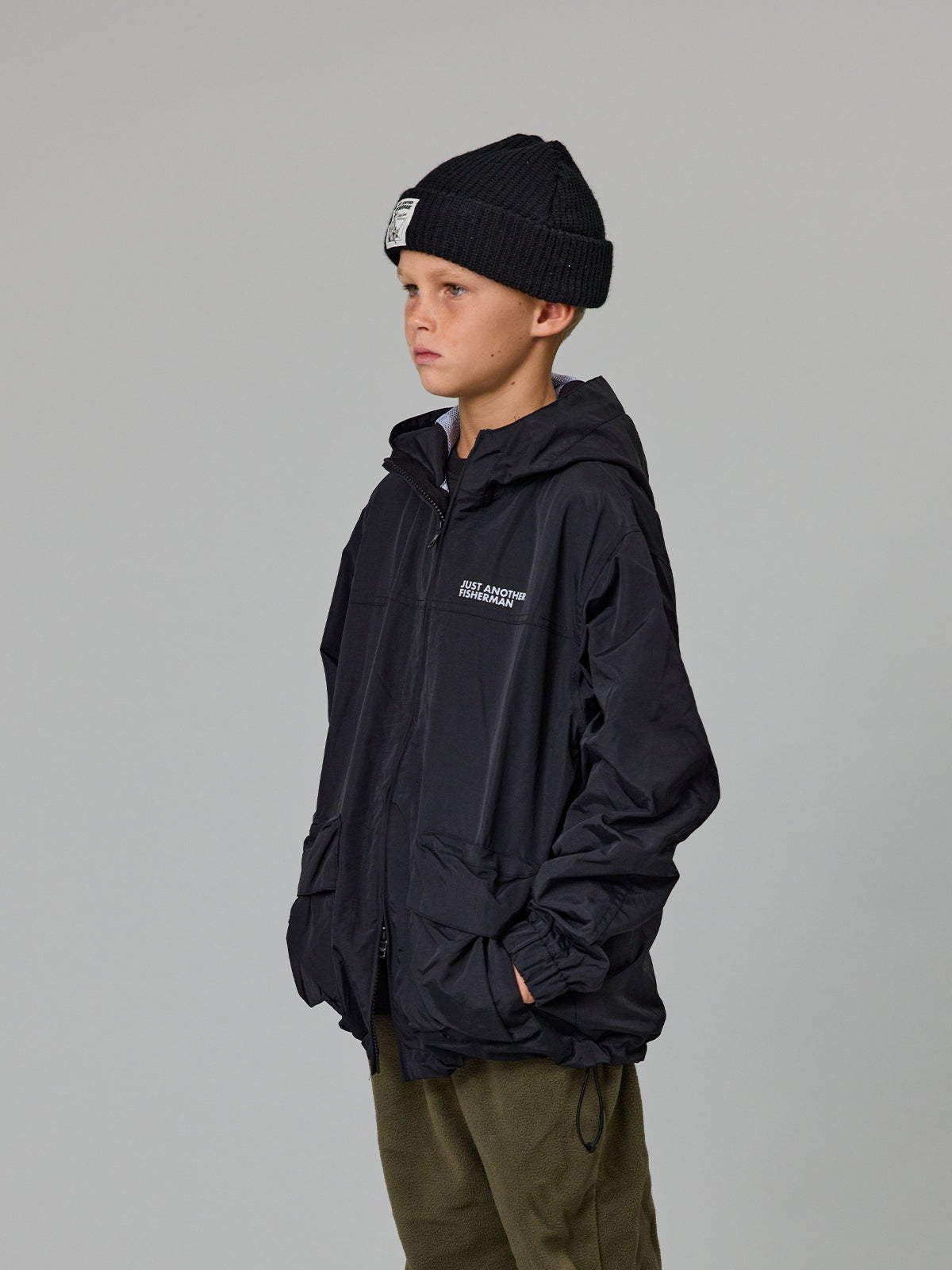 Just Another Fisherman Mini Nautilus Spray Jacket Black