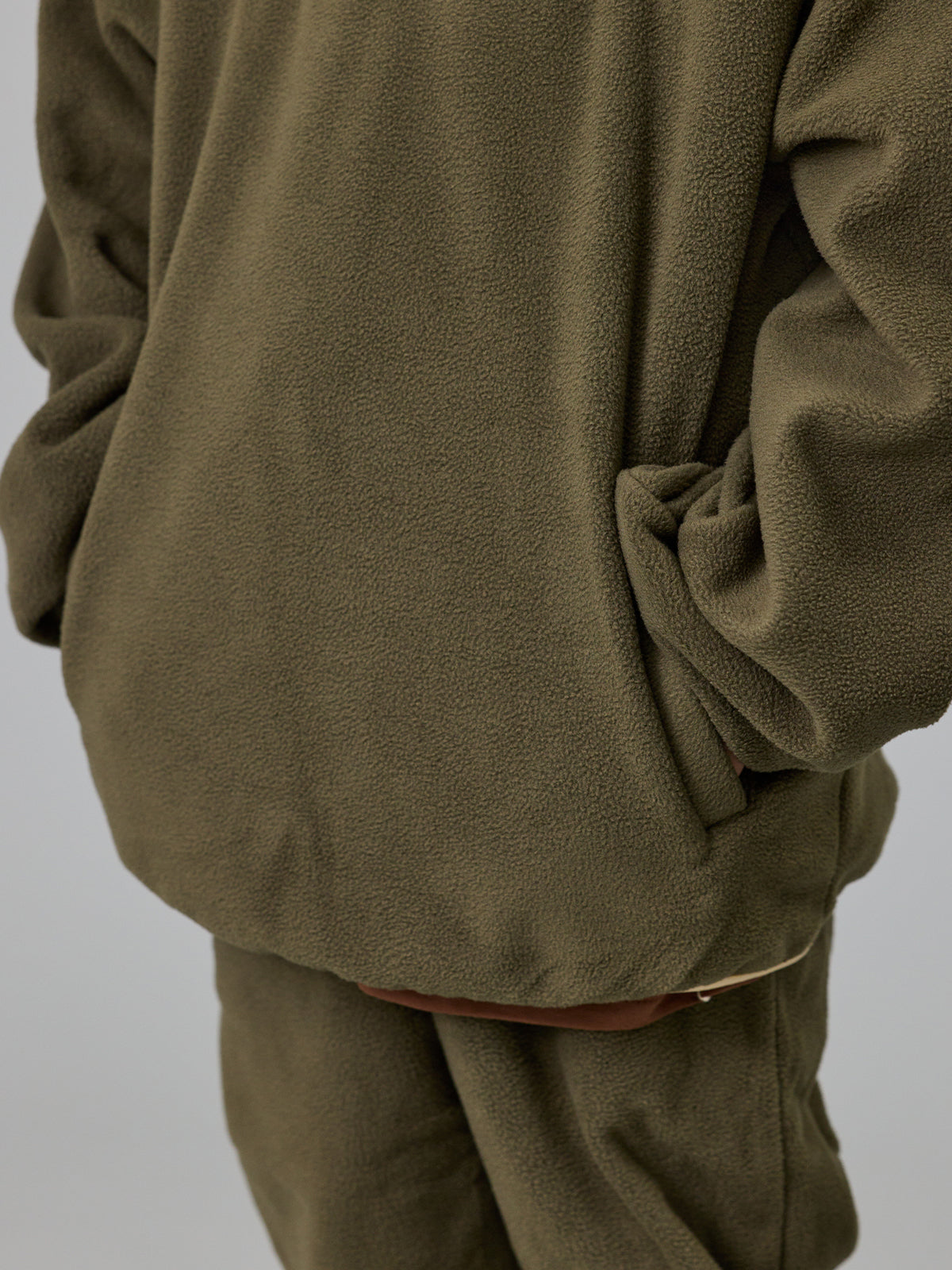 Just Another Fisherman Mini Ranger 1/4 Zip Khaki